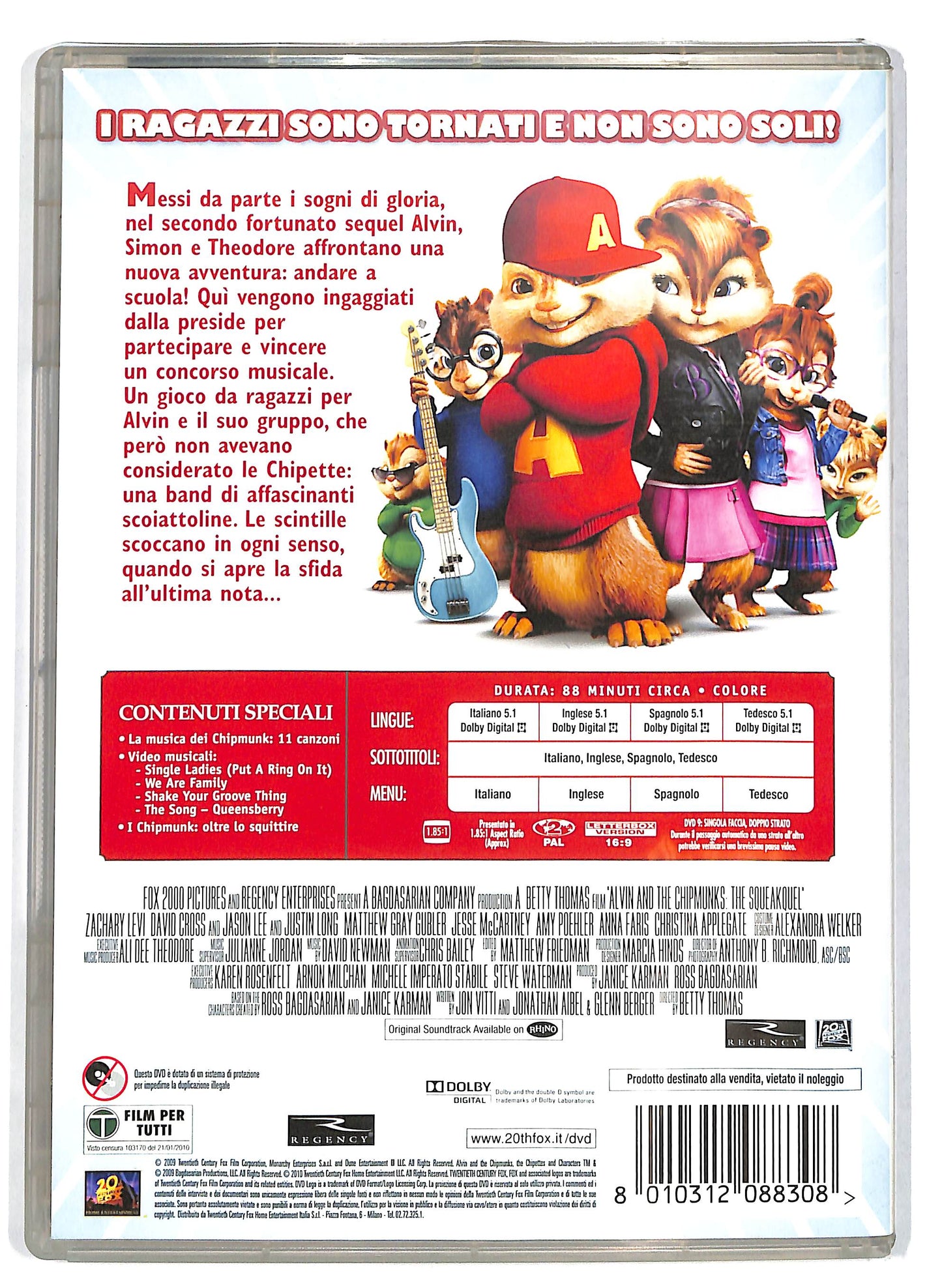 EBOND Alvin Superstar 2 DVD DB661829