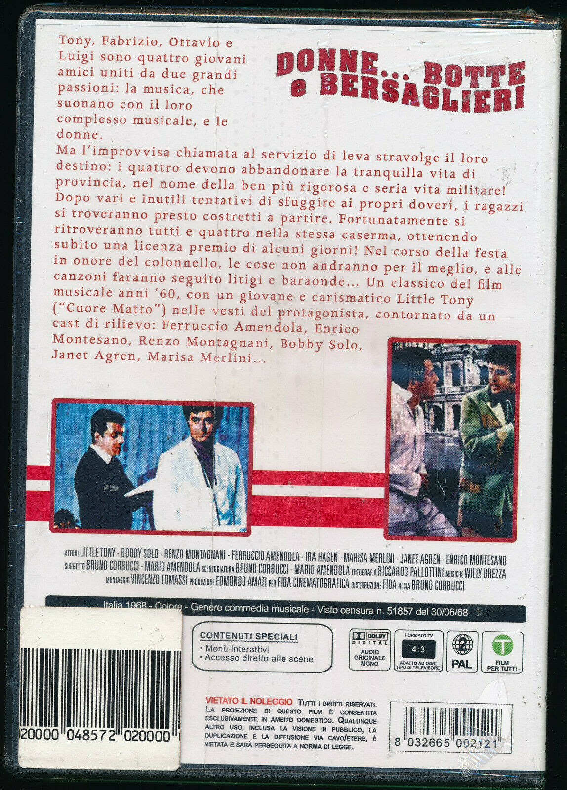 EBOND Donne... Botte e Bersaglieri DVD DB661917