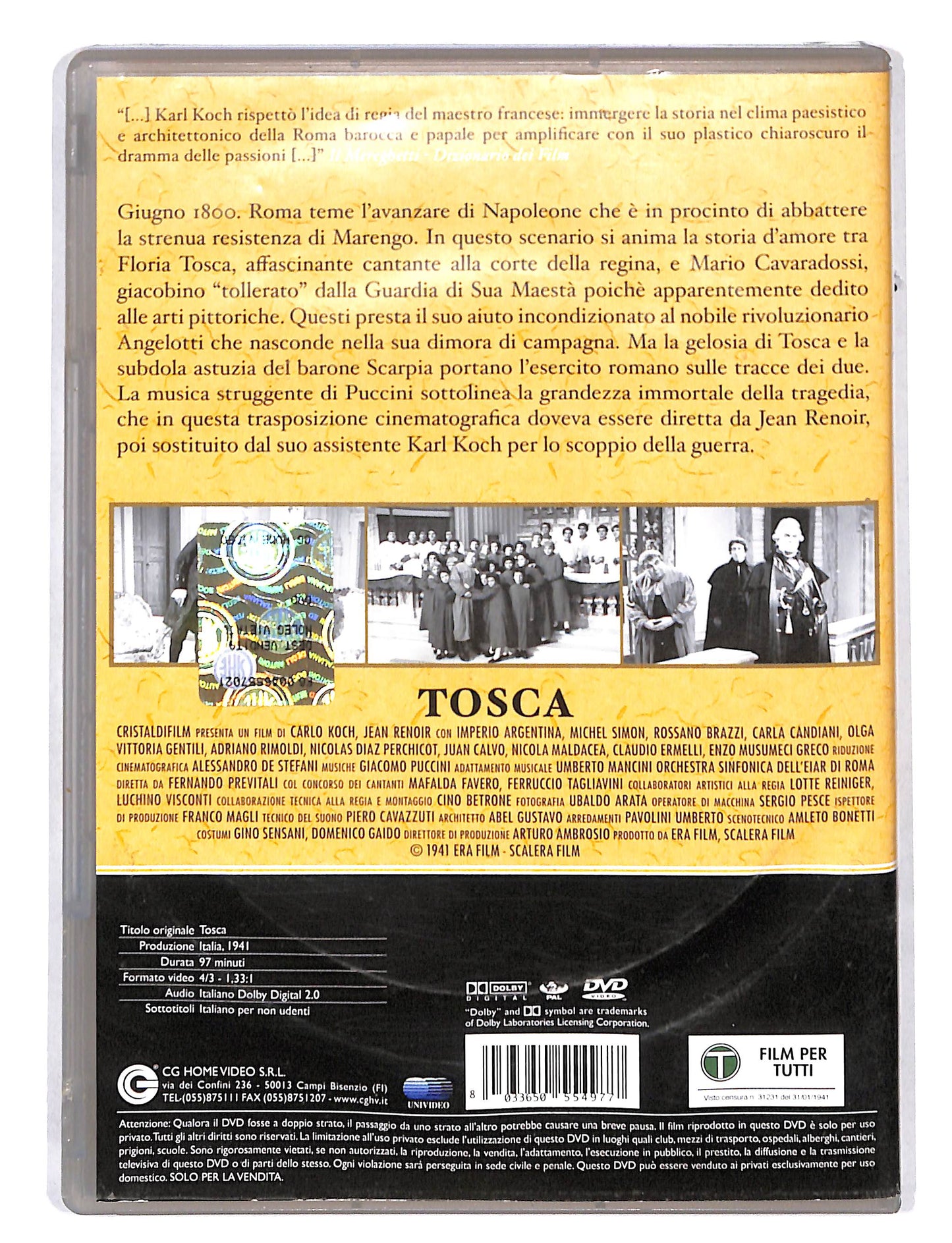 EBOND Tosca di Carlo Kock DVD DB662207