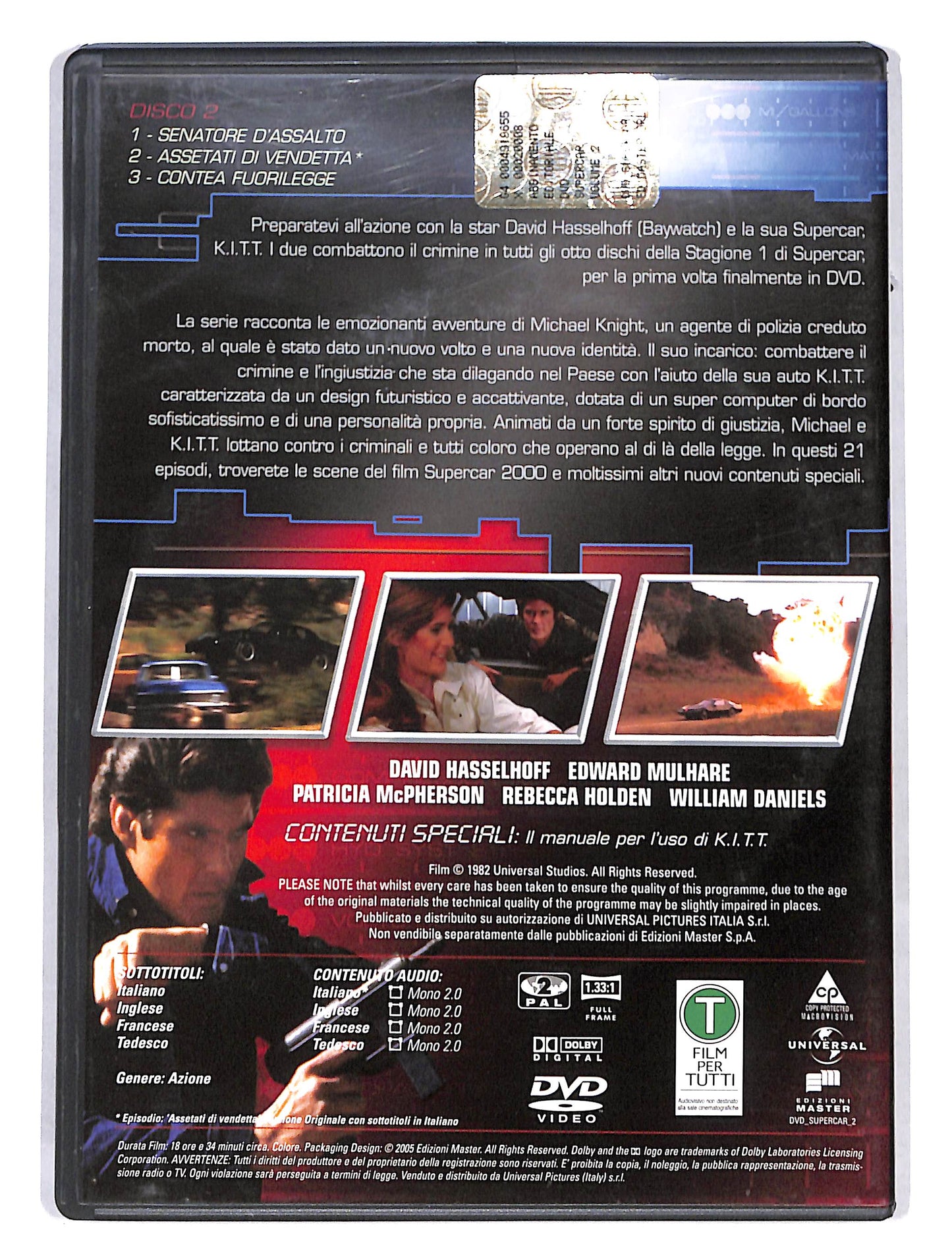 EBOND Supercar vol.2 EDITORIALE DVD DB662232