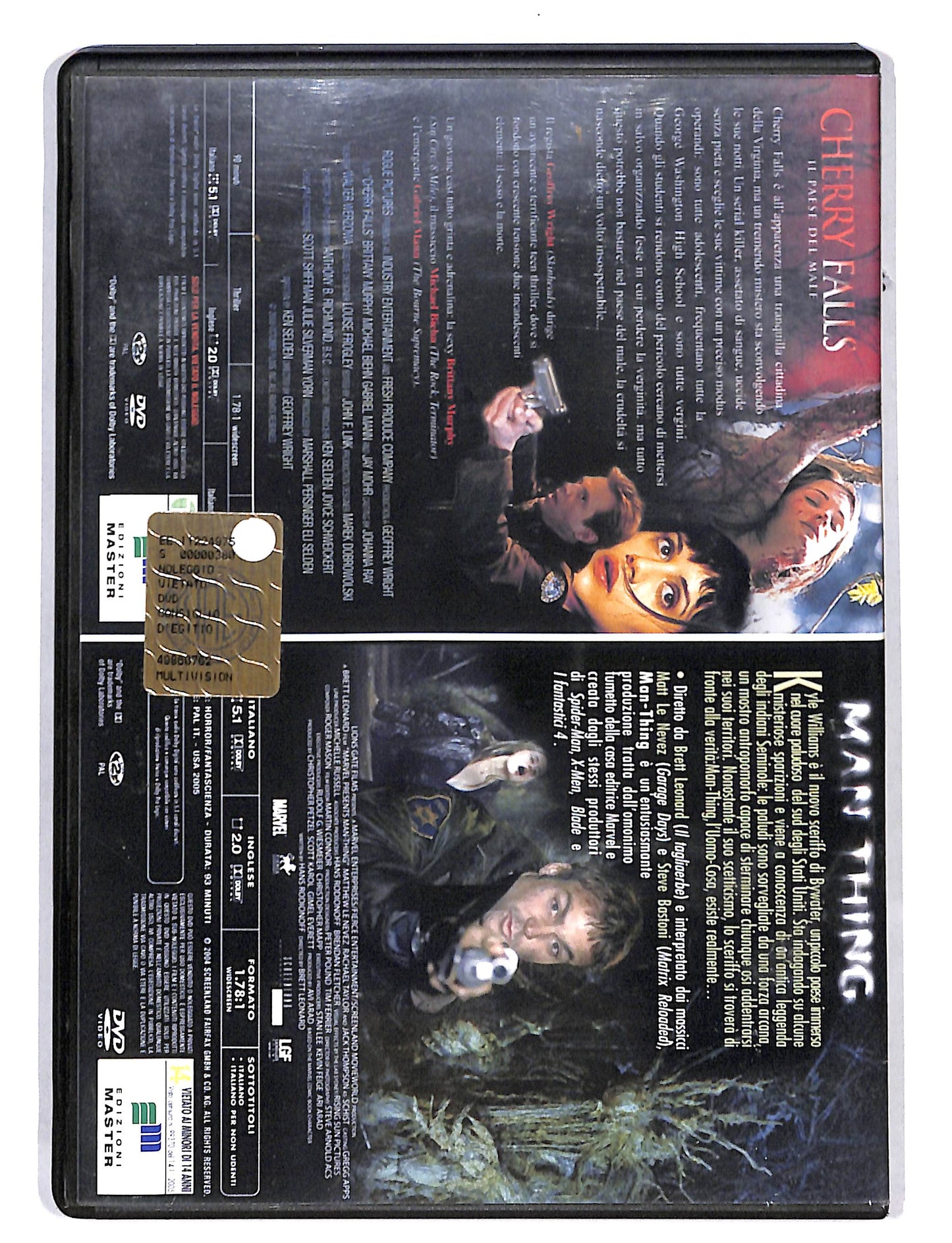 EBOND Man thing -Cherry Falls 2 film DVD DB662234