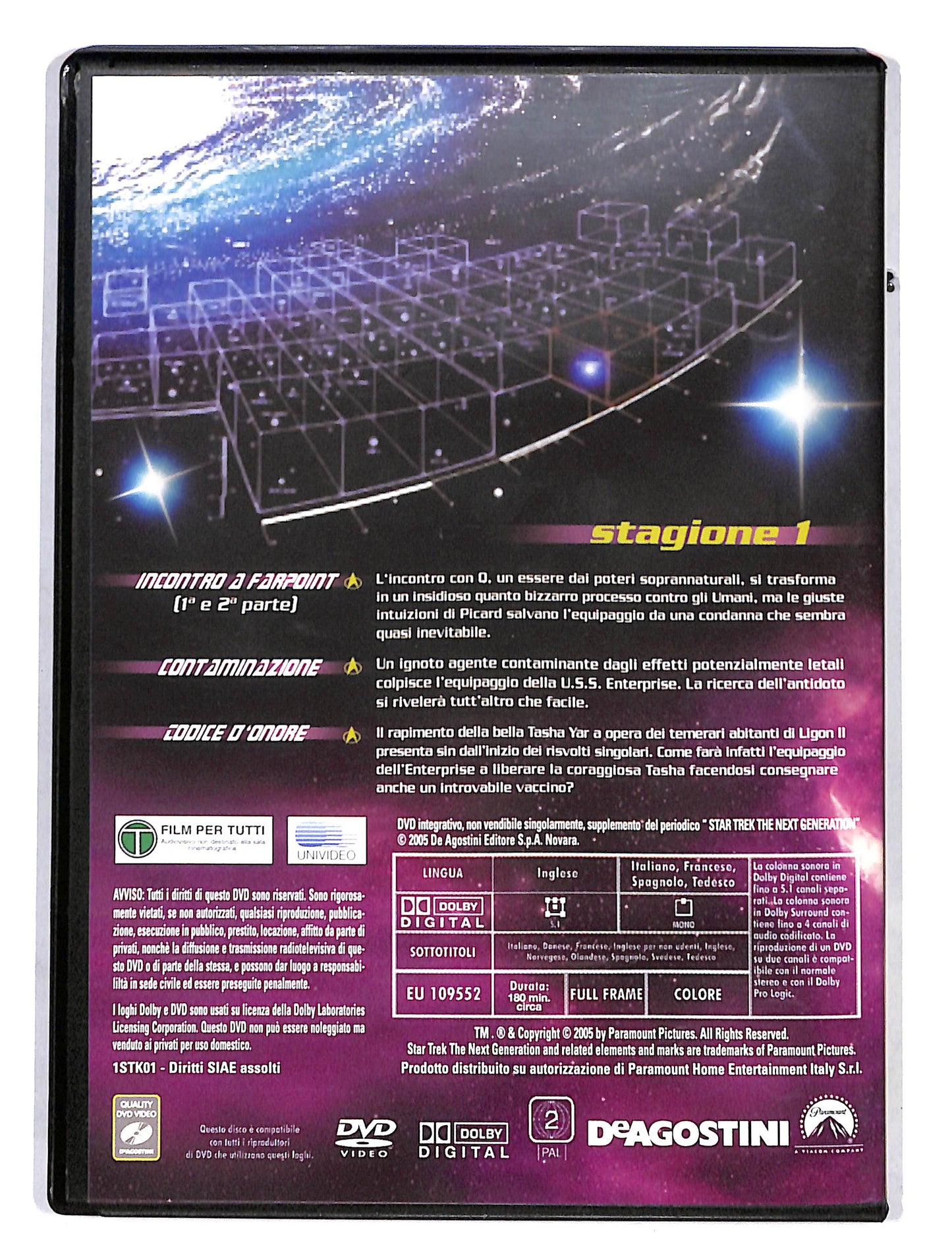 EBOND Star Trek The Next Generation Stagione 1 Vol 1 DVD DB662241