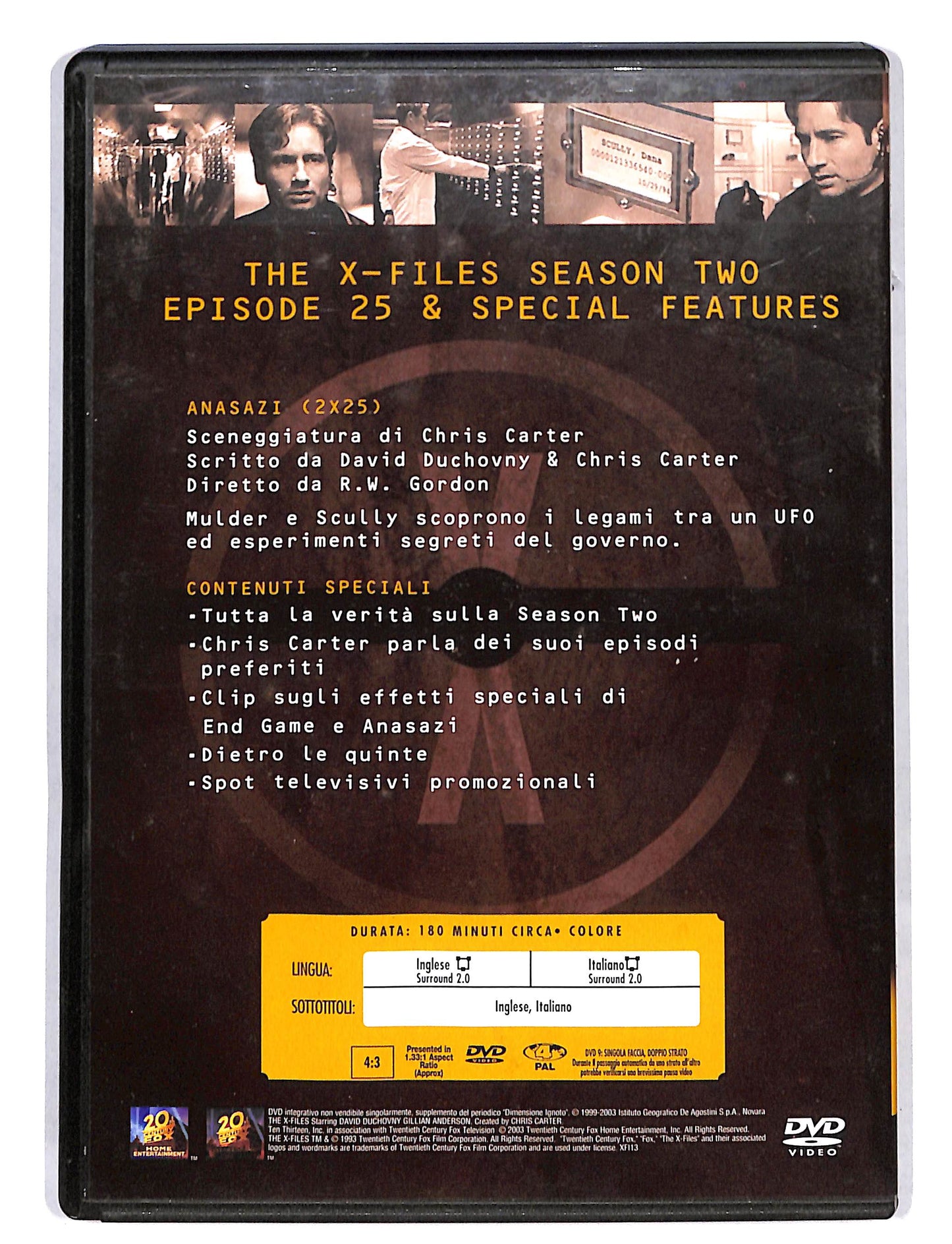 EBOND The X Files seasone two vol.7 DVD DB662244