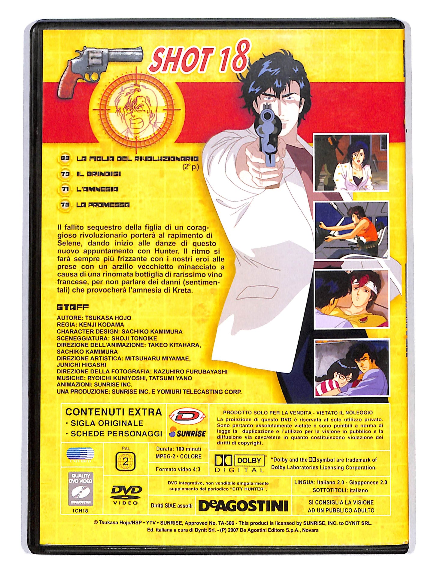 EBOND City Hunter vol.18 EDITORIALE DVD DB662718