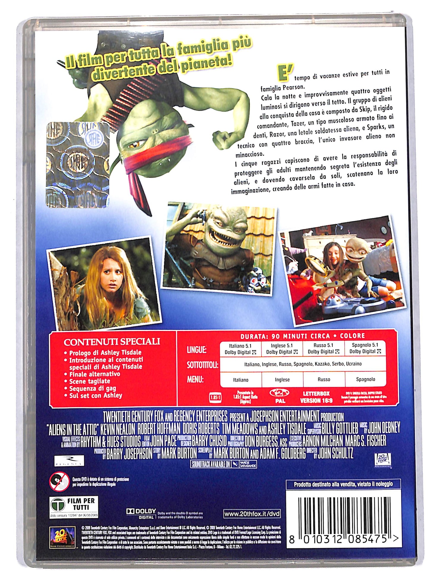 EBOND Alieni in soffitta DVD DB663108