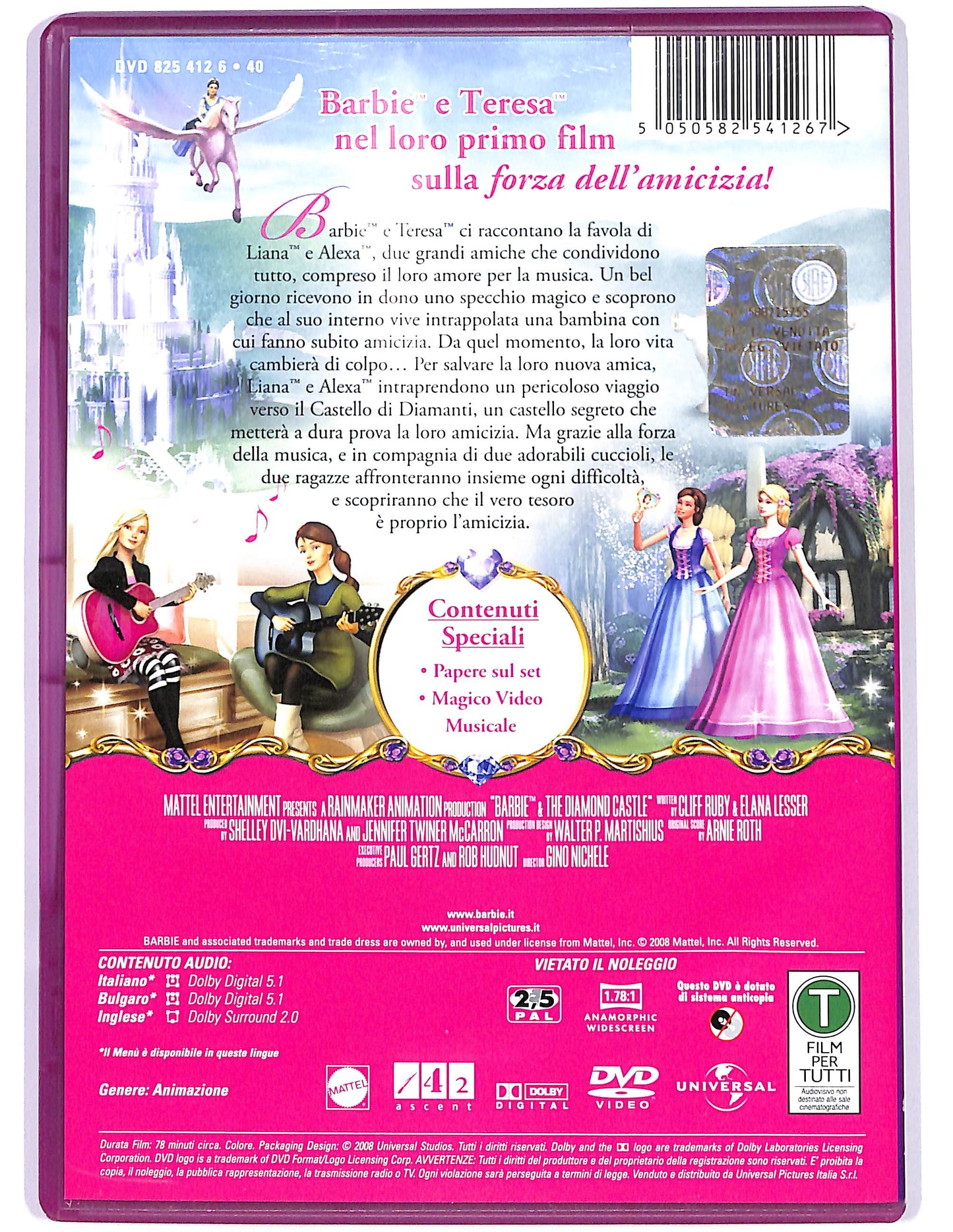 EBOND Barbie e il castello di diamanti DVD DB663417