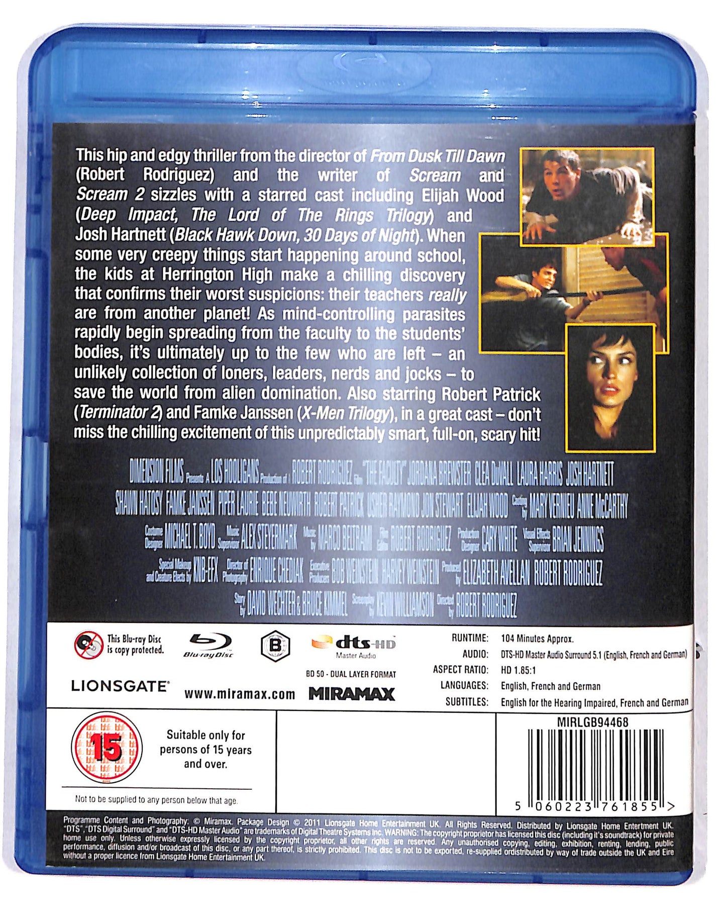 EBOND The Faculty BLURAY DB664131