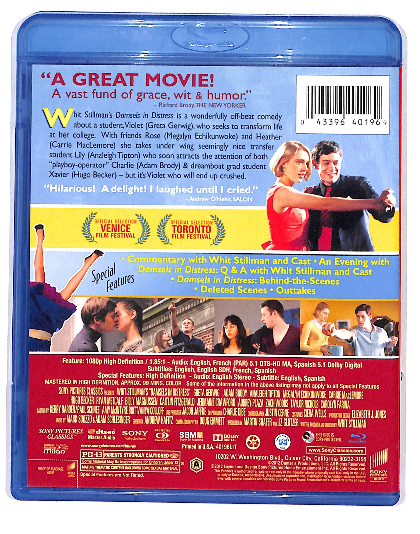 EBOND Damsels in Distress Versione Uk BLURAY DB664134