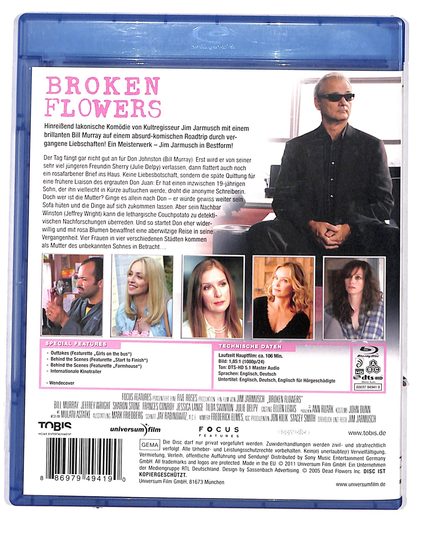 EBOND Broken Flowers Versione tedesca BLURAY DB664141