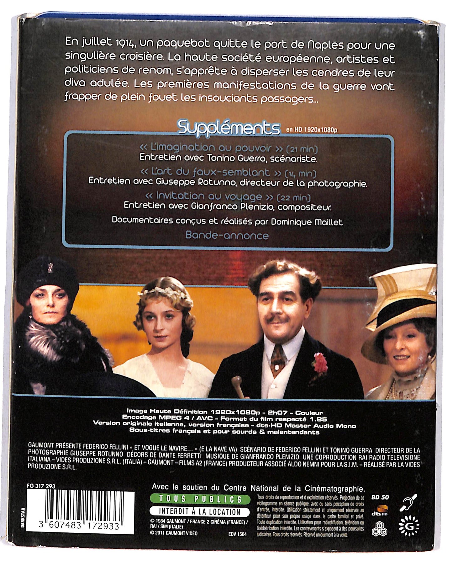 EBOND Et vogue le navire BLURAY DB664150