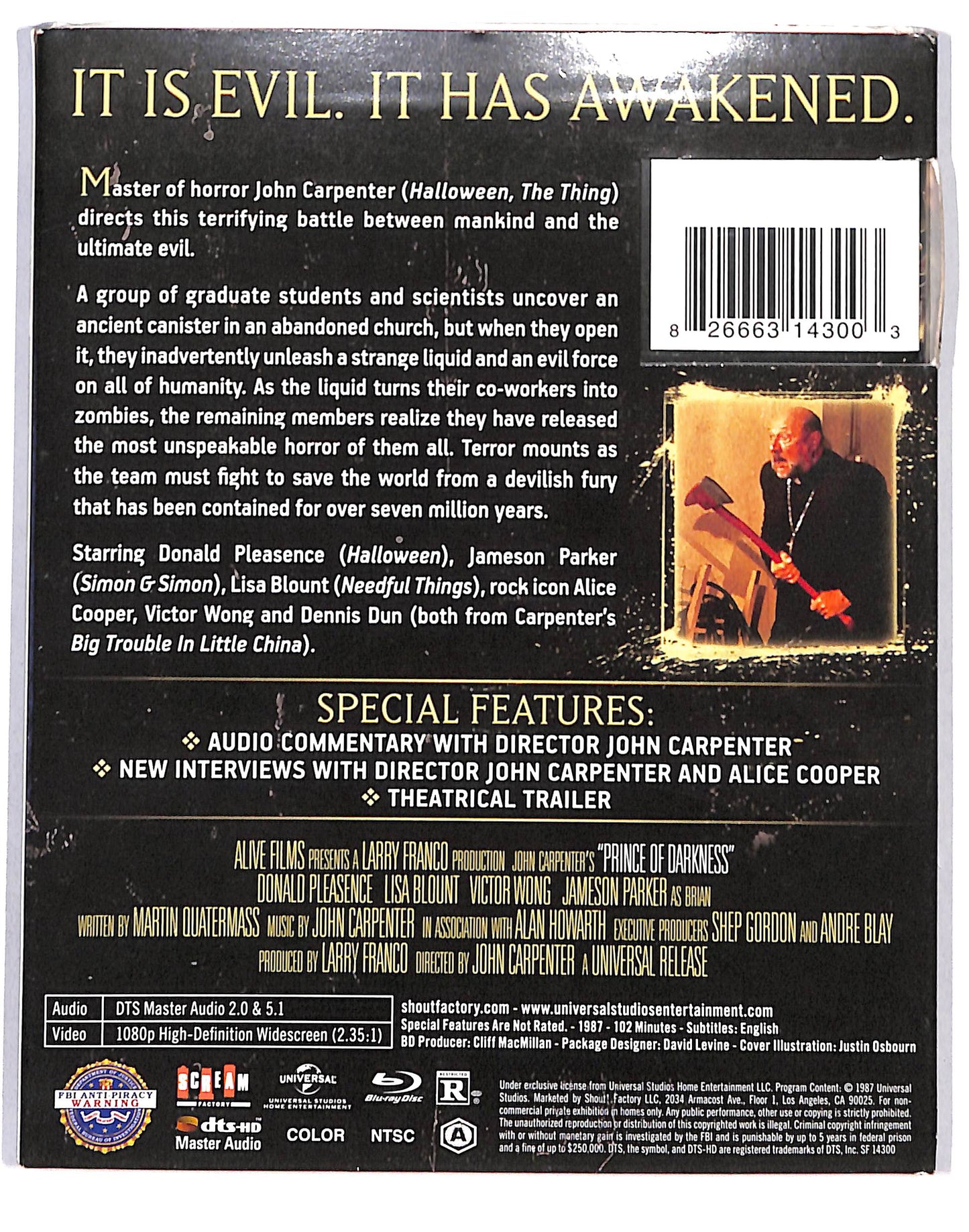 EBOND Prince of Darkness BLURAY DB664157
