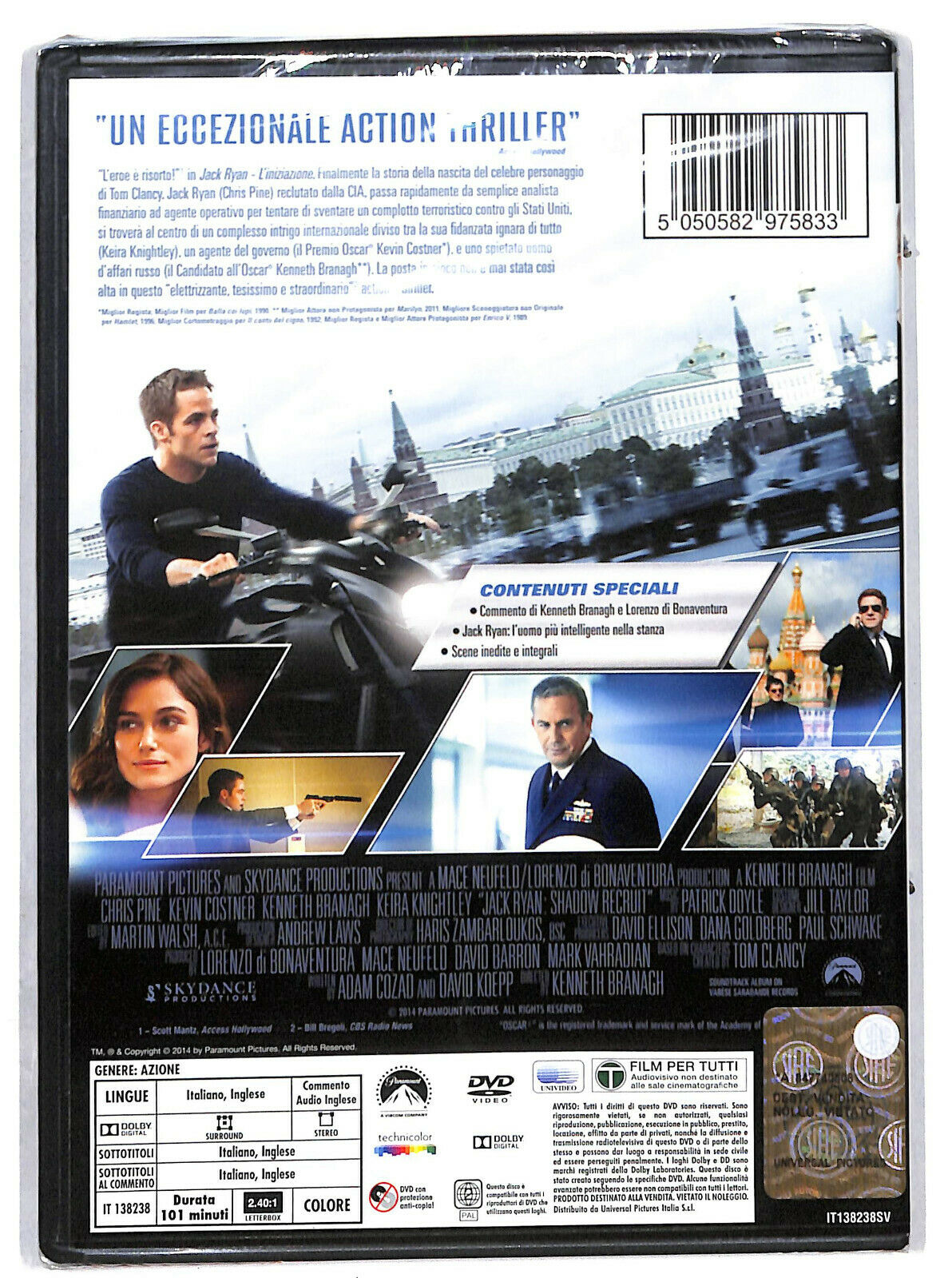 EBOND Jack Ryan - L'iniziazione DVD DB664916
