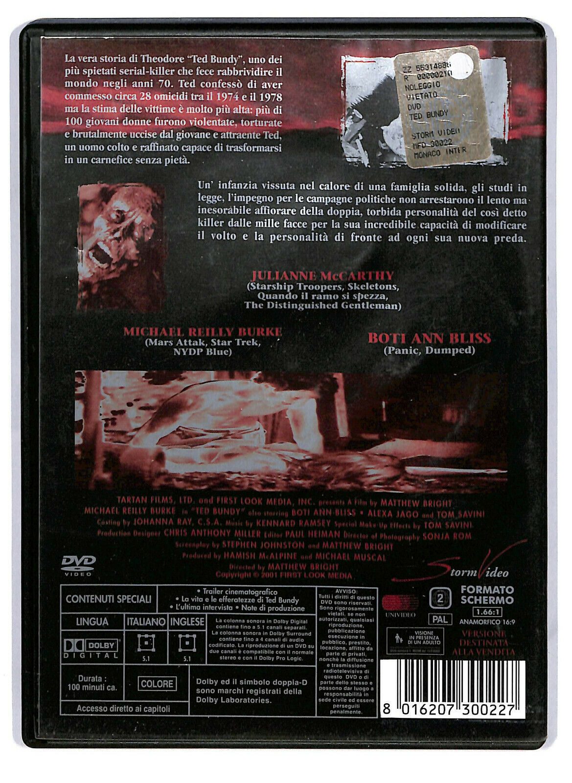 EBOND Ted Bundy (film) NOLEGGIO DVD DB664954