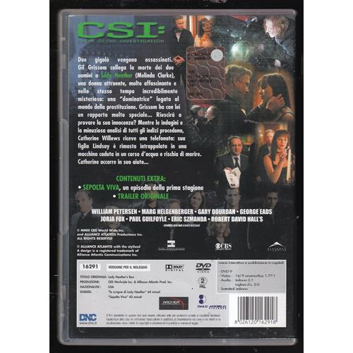 EBOND Csi - Crime Scene Investigation Lo Scrigno Di Lady Heather DVD DB664963