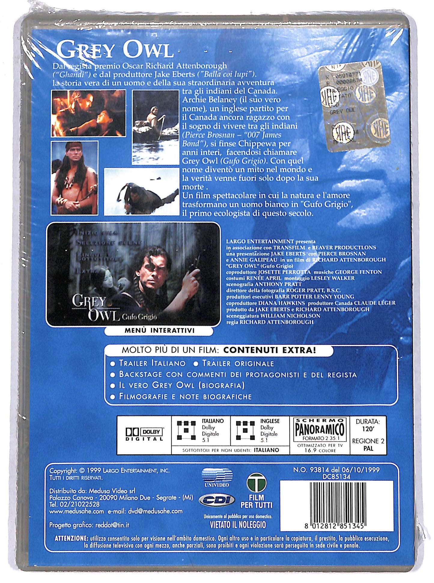 EBOND grey owl DVD DB665848