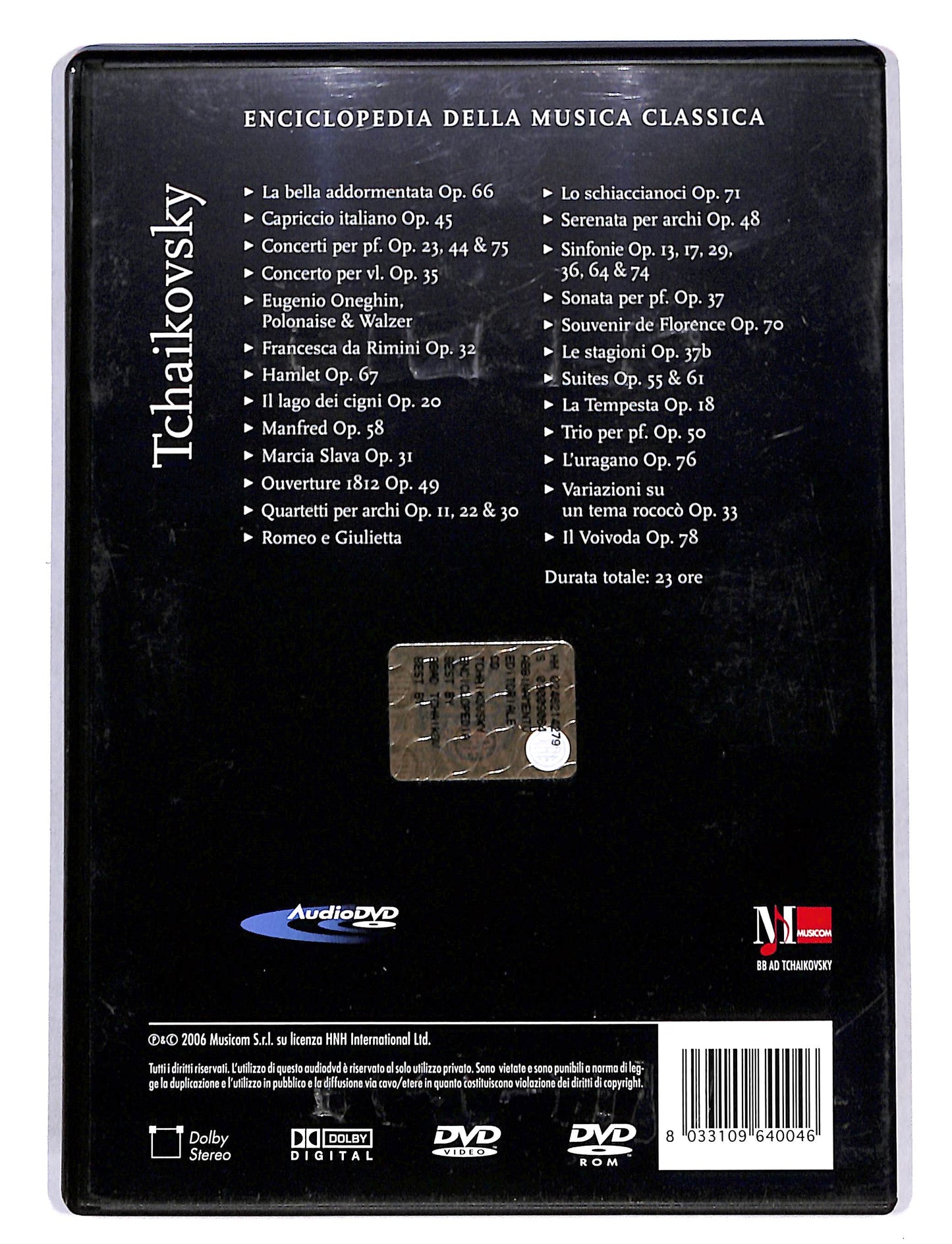 EBOND Enciclopedia della musica classica -Tchaikovsky DVD DB666103
