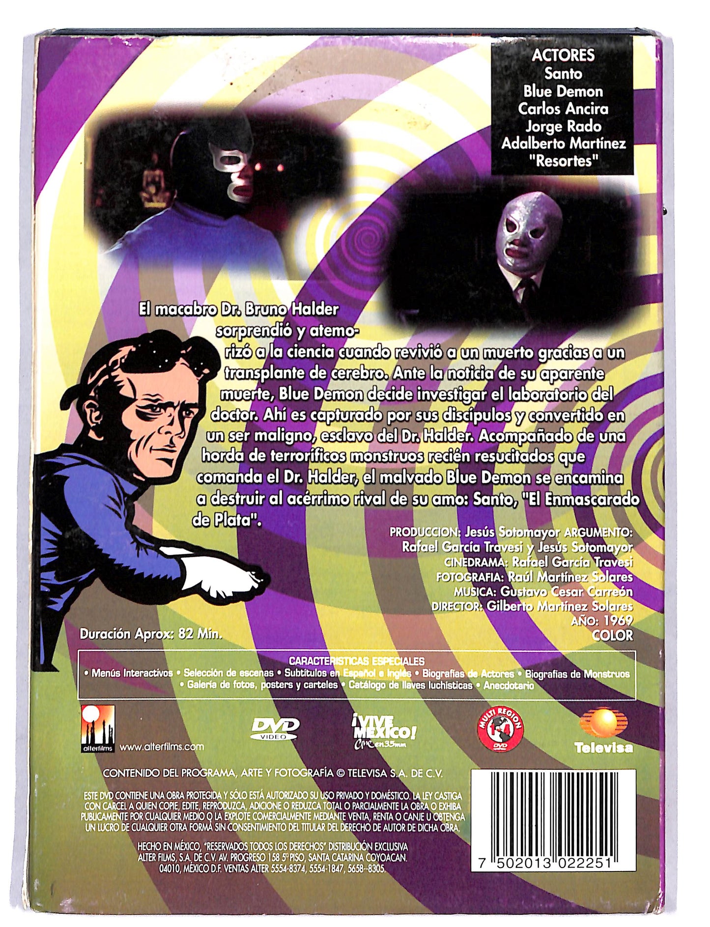 EBOND Los Monstruos - santo y blue demon DVD DB666118