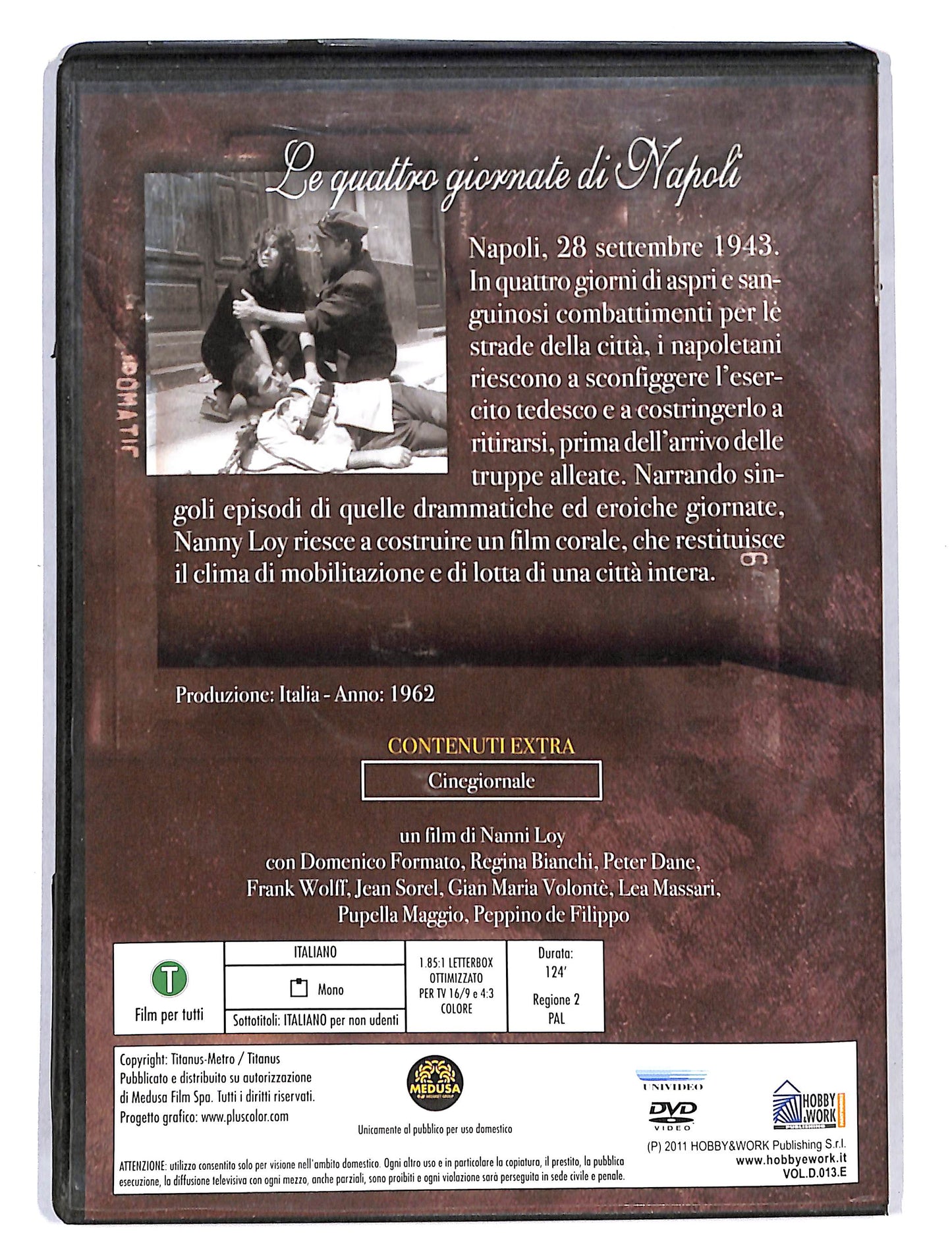EBOND Le quattro giornate di Napoli EDITORIALE DVD DB666159