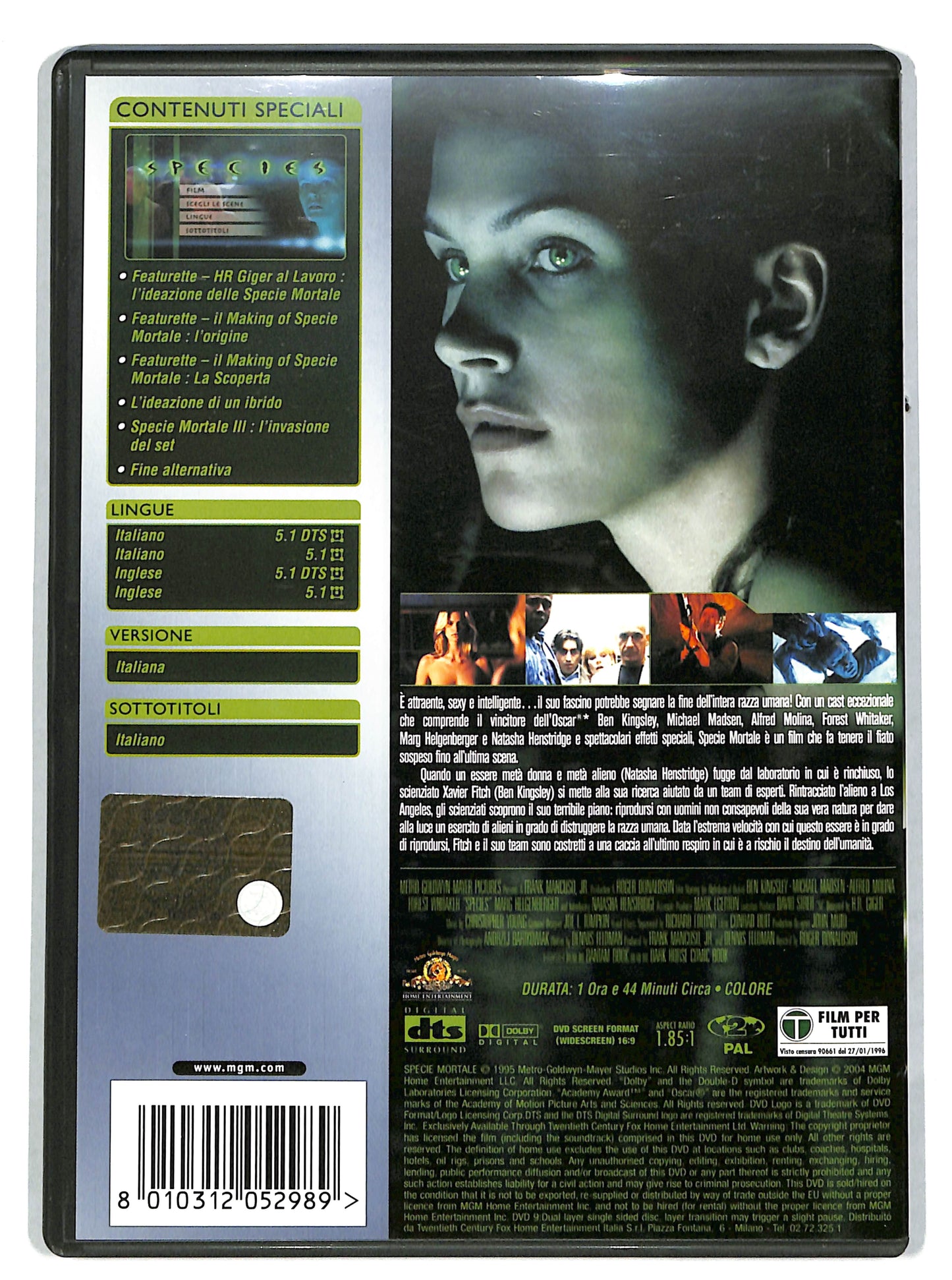 EBOND Specie mortale DVD DB666424