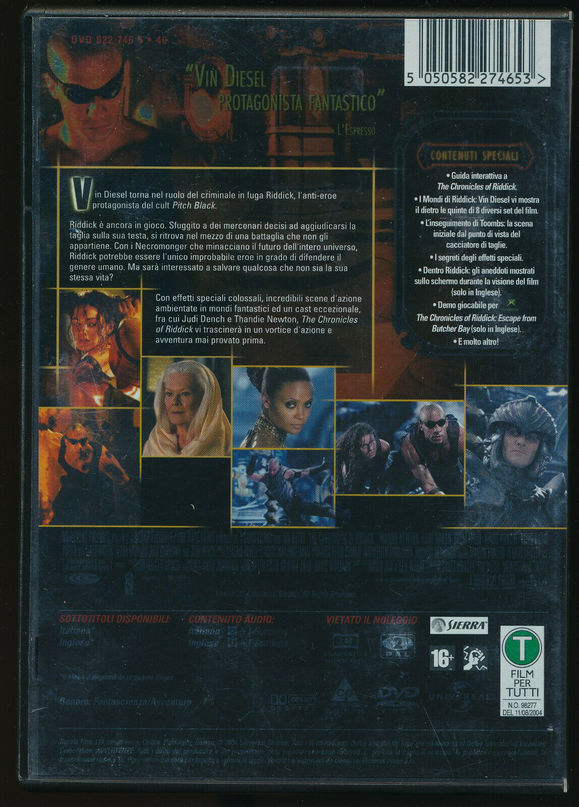 EBOND The Chronicles Of Riddick DVD DB666439
