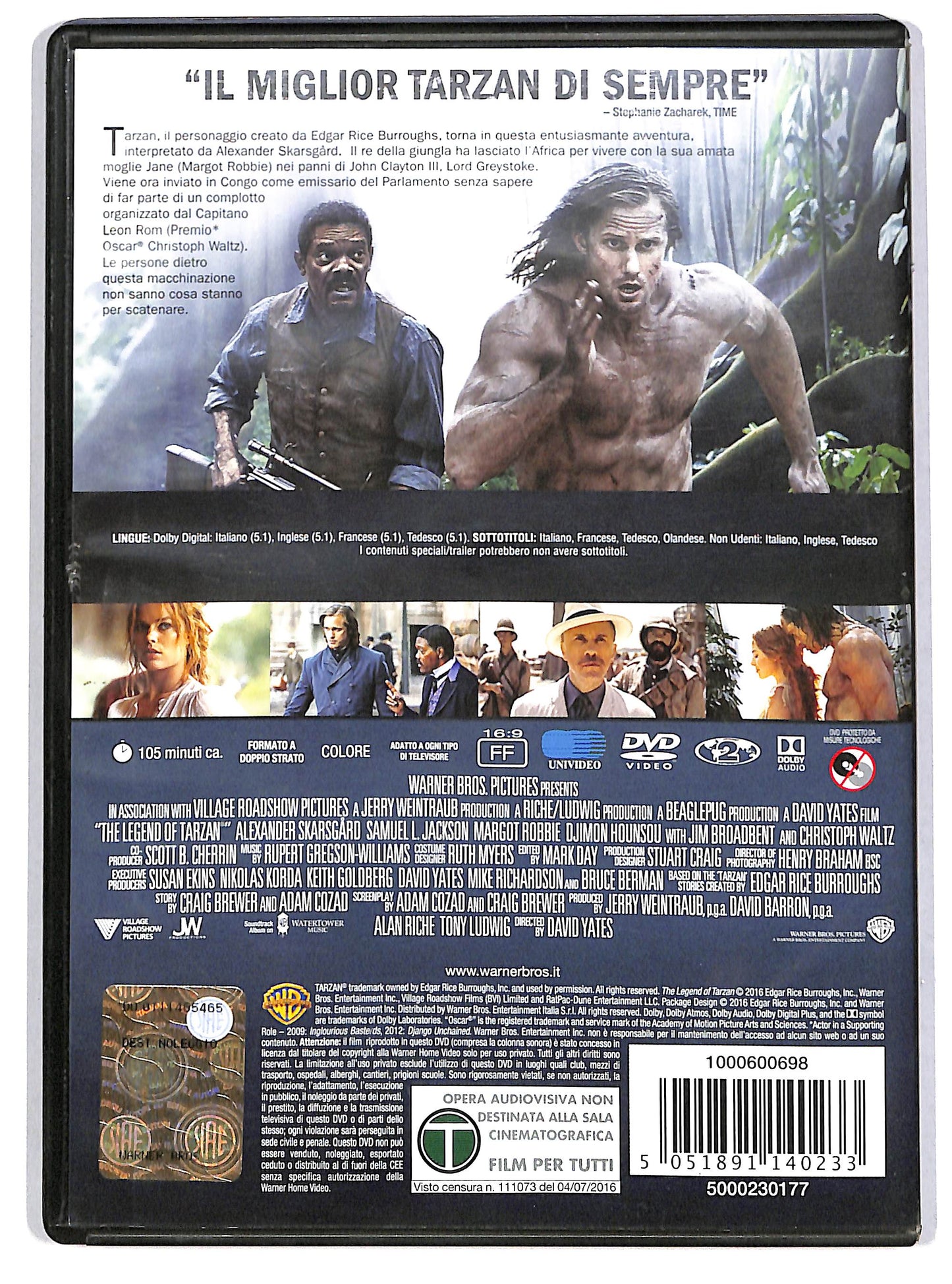 EBOND The Legend of Tarzan Noleggio DVD DB666445