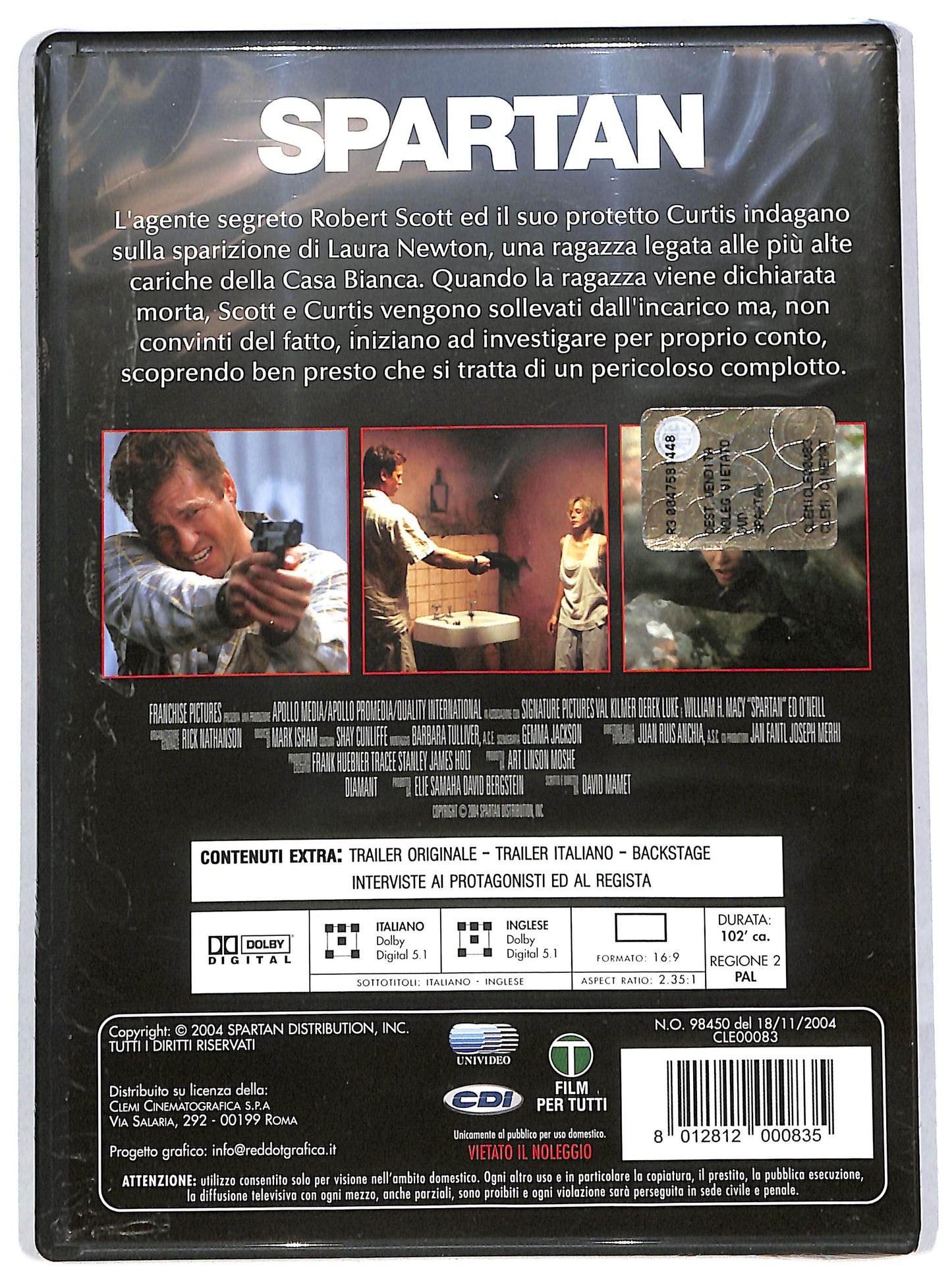 EBOND Spartan (film) DVD DB666455