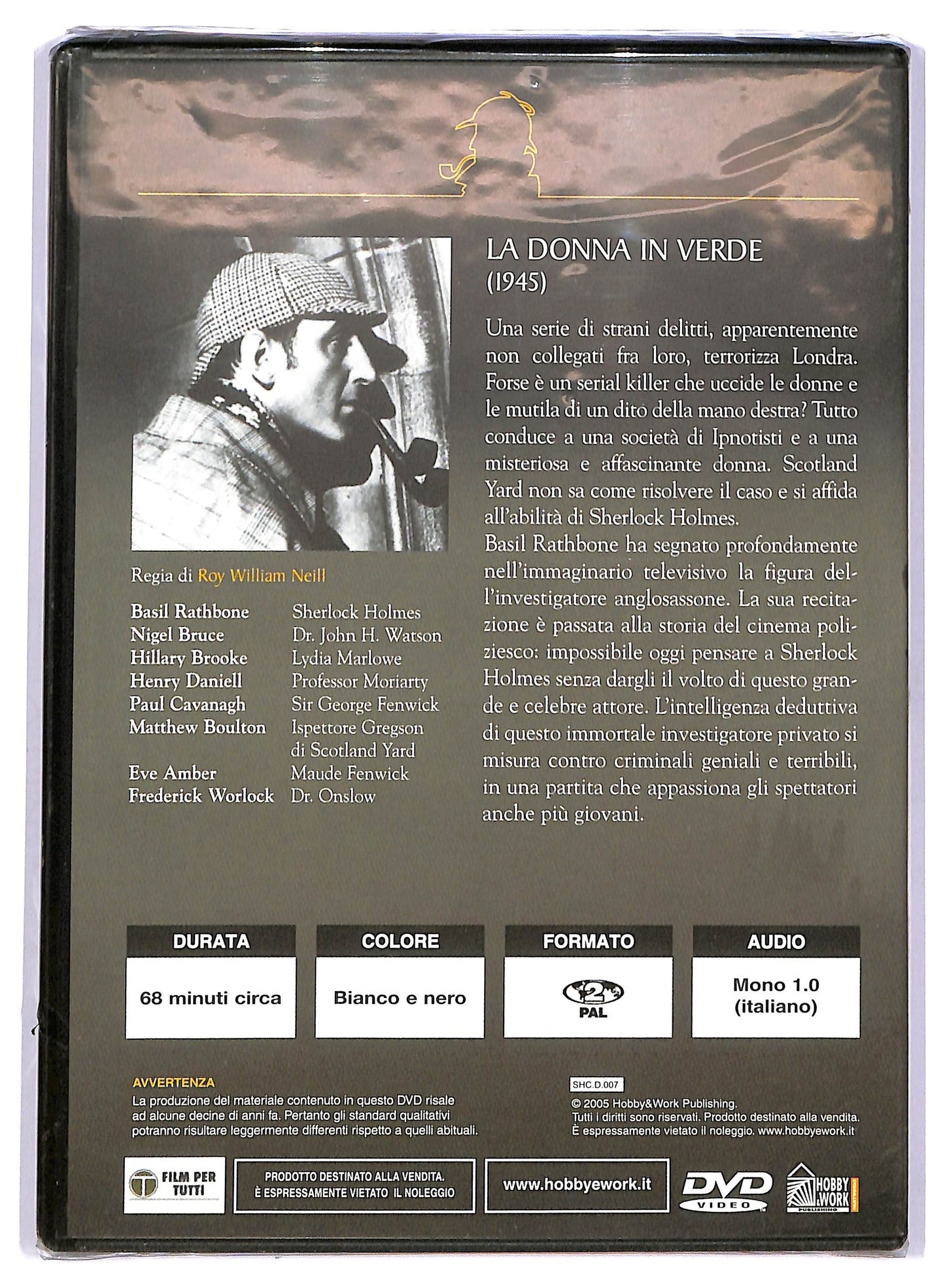 EBOND Sherlock Holmes - La Donna In Verde Editoriale DVD DB666604