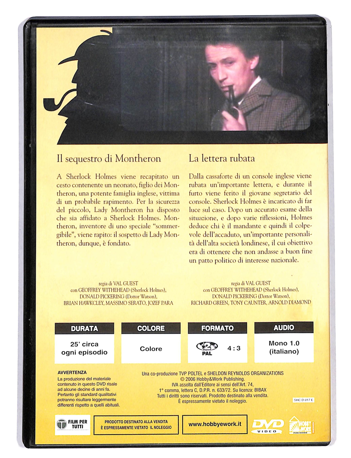 EBOND Sherlock Holmes il sequestro di Montheron-la lettera rubata DVD DB666608