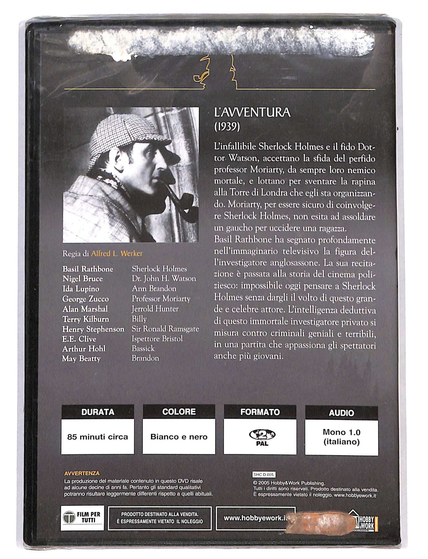 EBOND SHerlock Holmes L'avventura EDITORIALE DVD DB666626