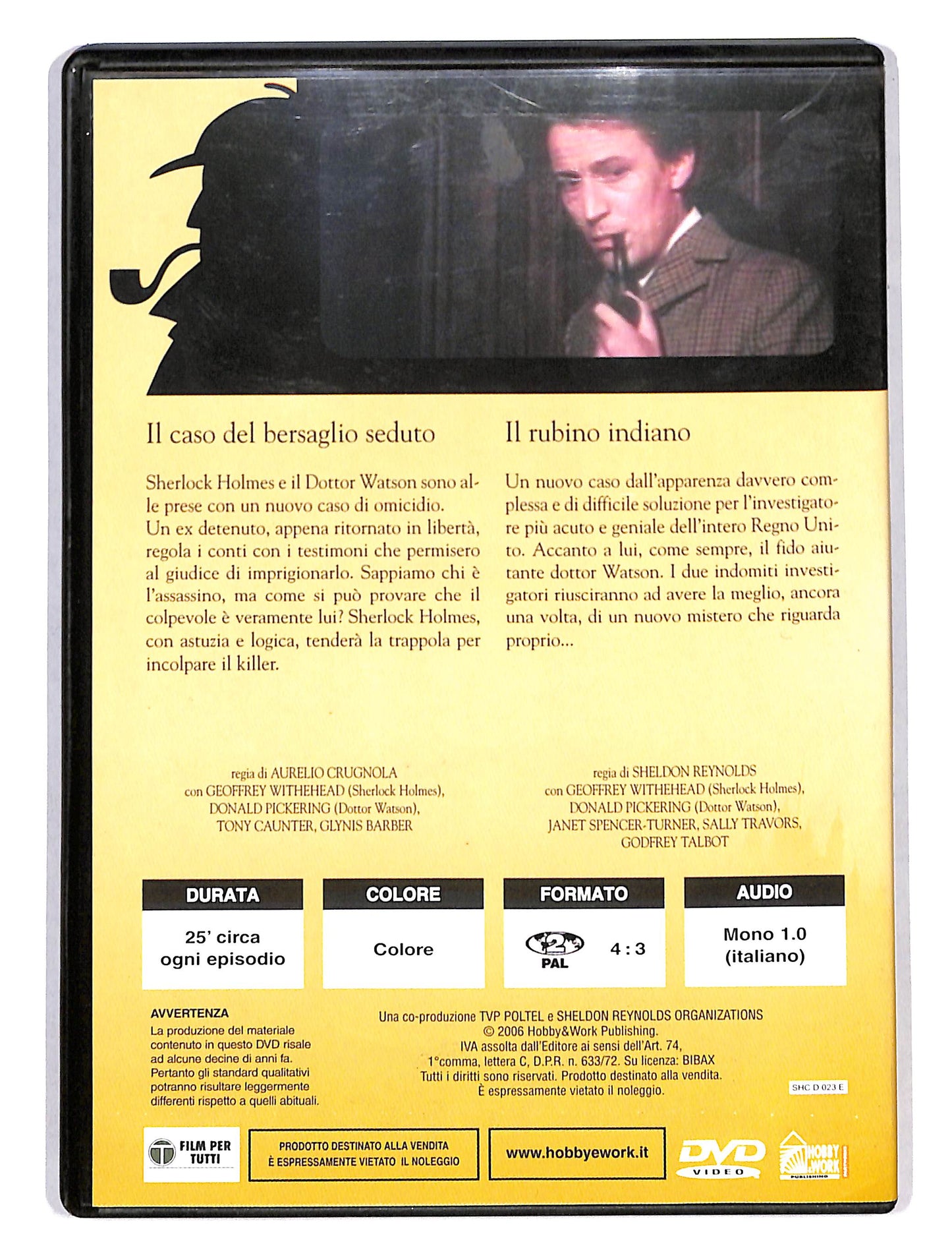 EBOND Sherlock Holmes il caso del bersaglio seduto DVD DB666627