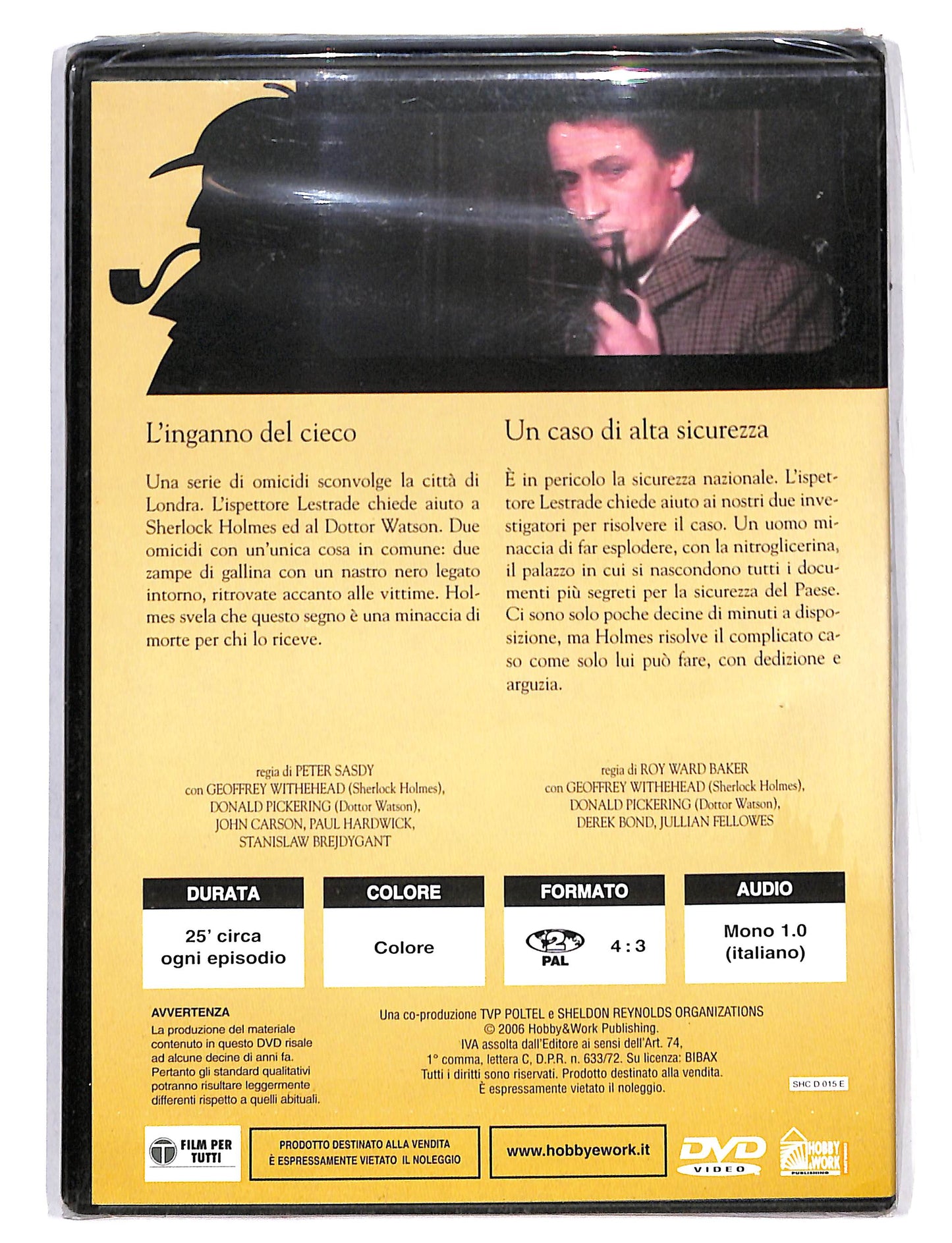 EBOND Sherlock Holmes L'inganno del cieco un caso di alta sicurezza DVD DB666631