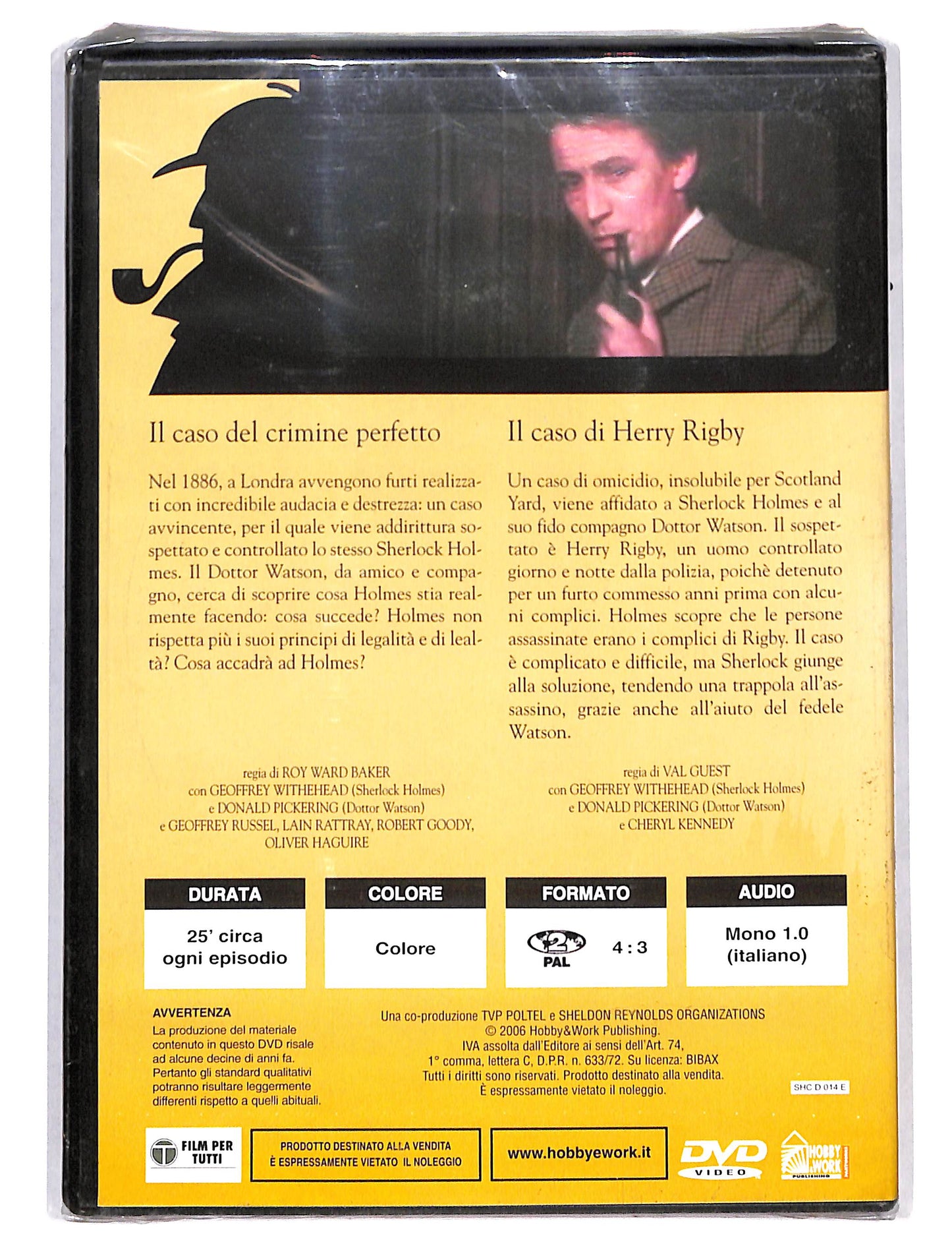 EBOND Sherlock Holmes il caso del crimine perfetto EDITORIALE DVD DB666639
