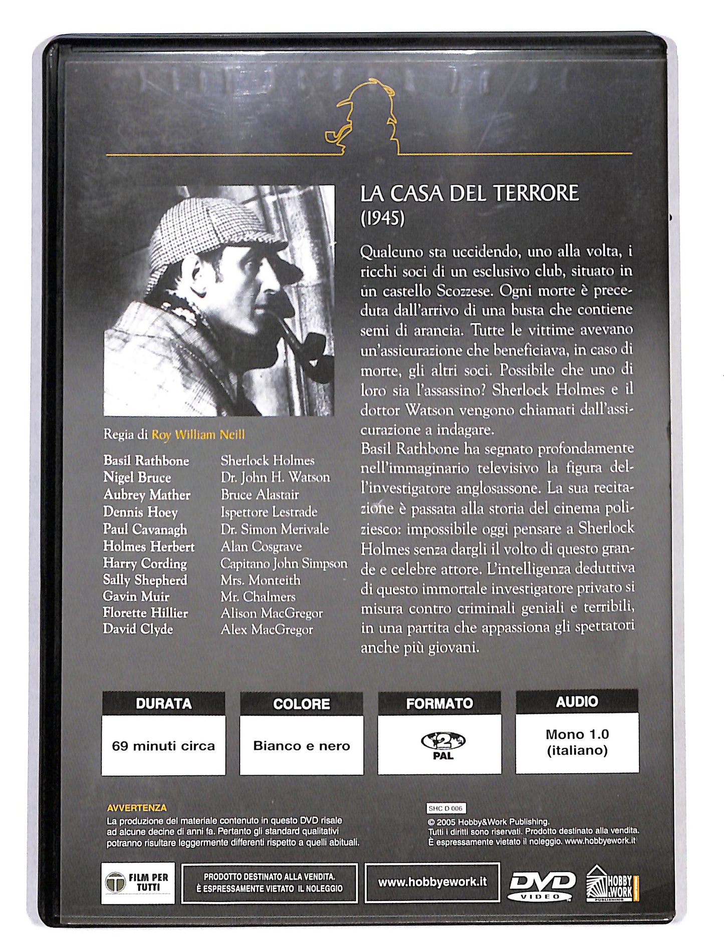 EBOND Sherlock Holmes la casa del terrore EDITORIALE DVD DB666641