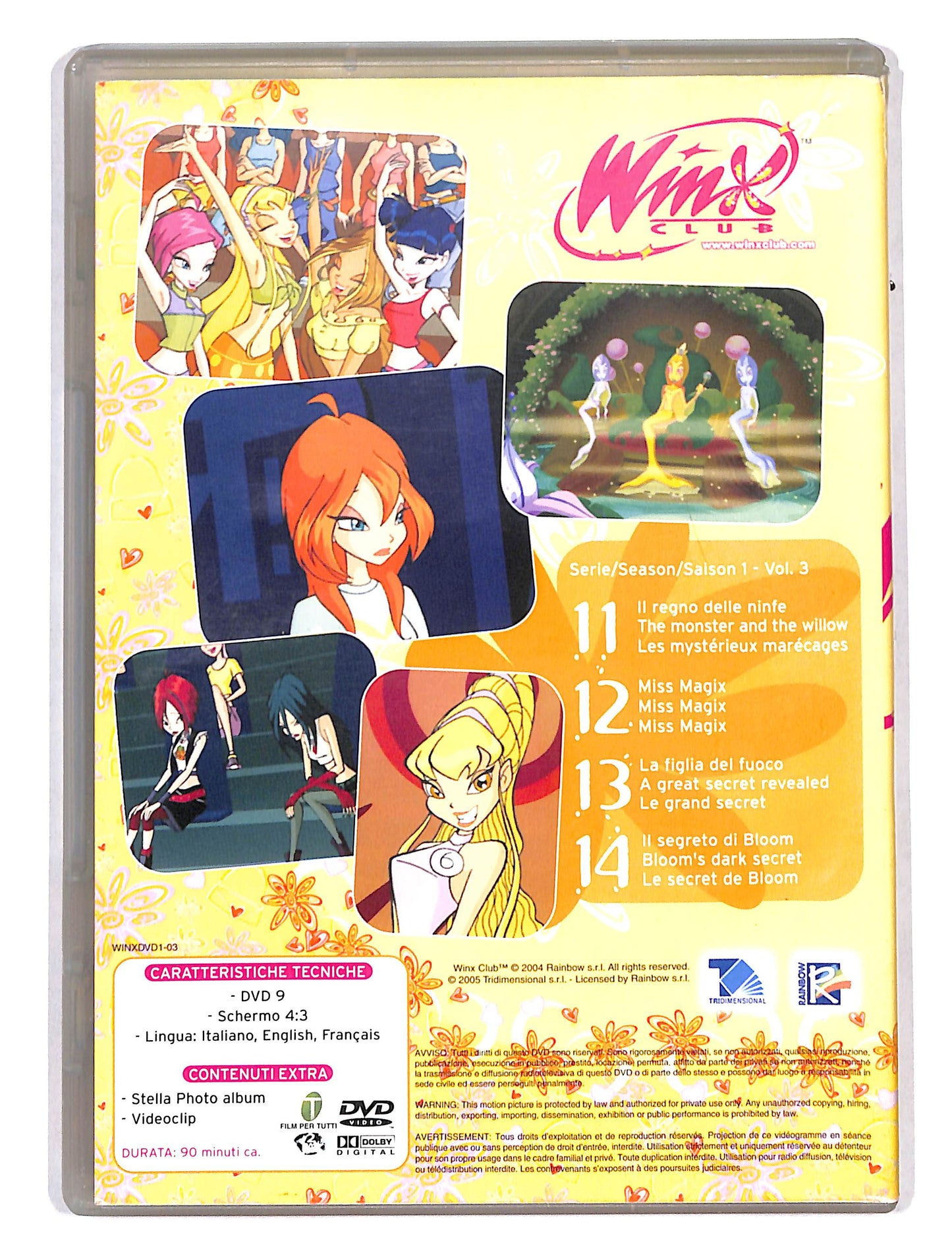 EBOND Winx club vol.3 EDITORIALE DVD DB666652