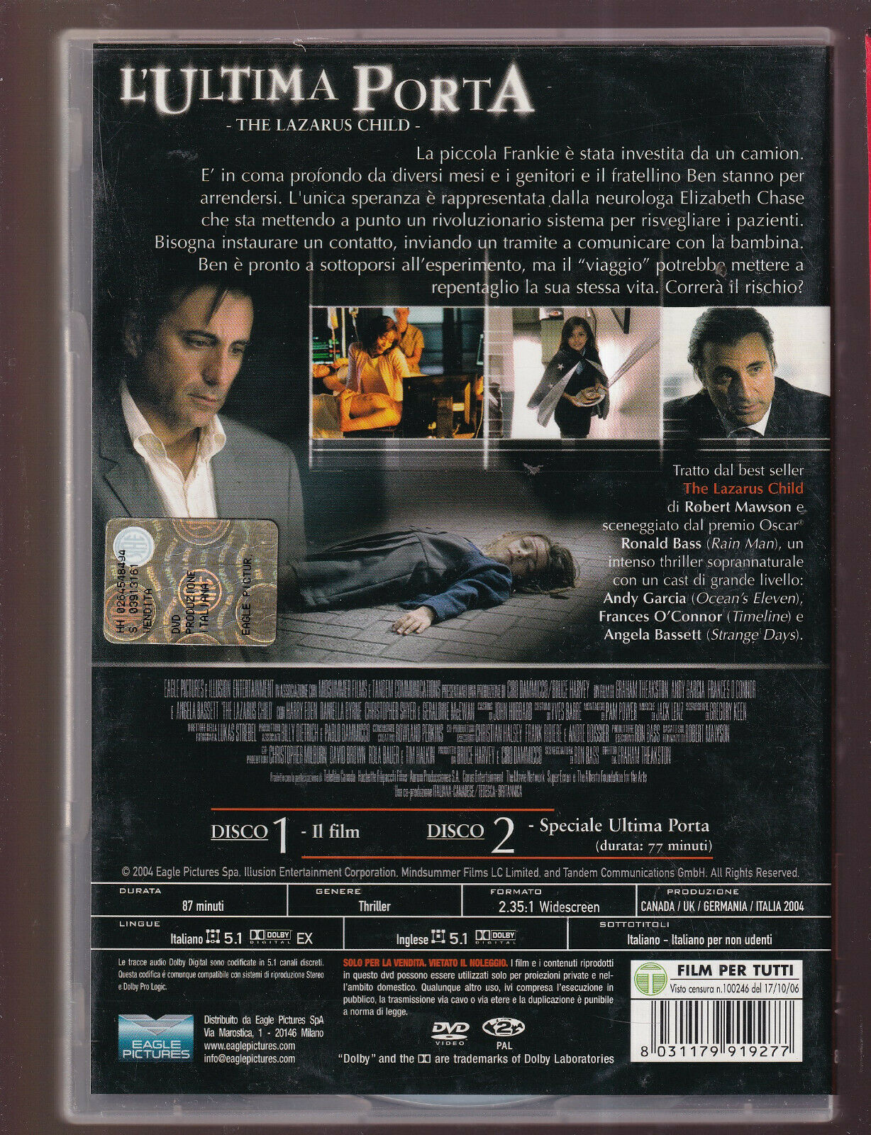 EBOND L'ultima Porta DVD DB666760