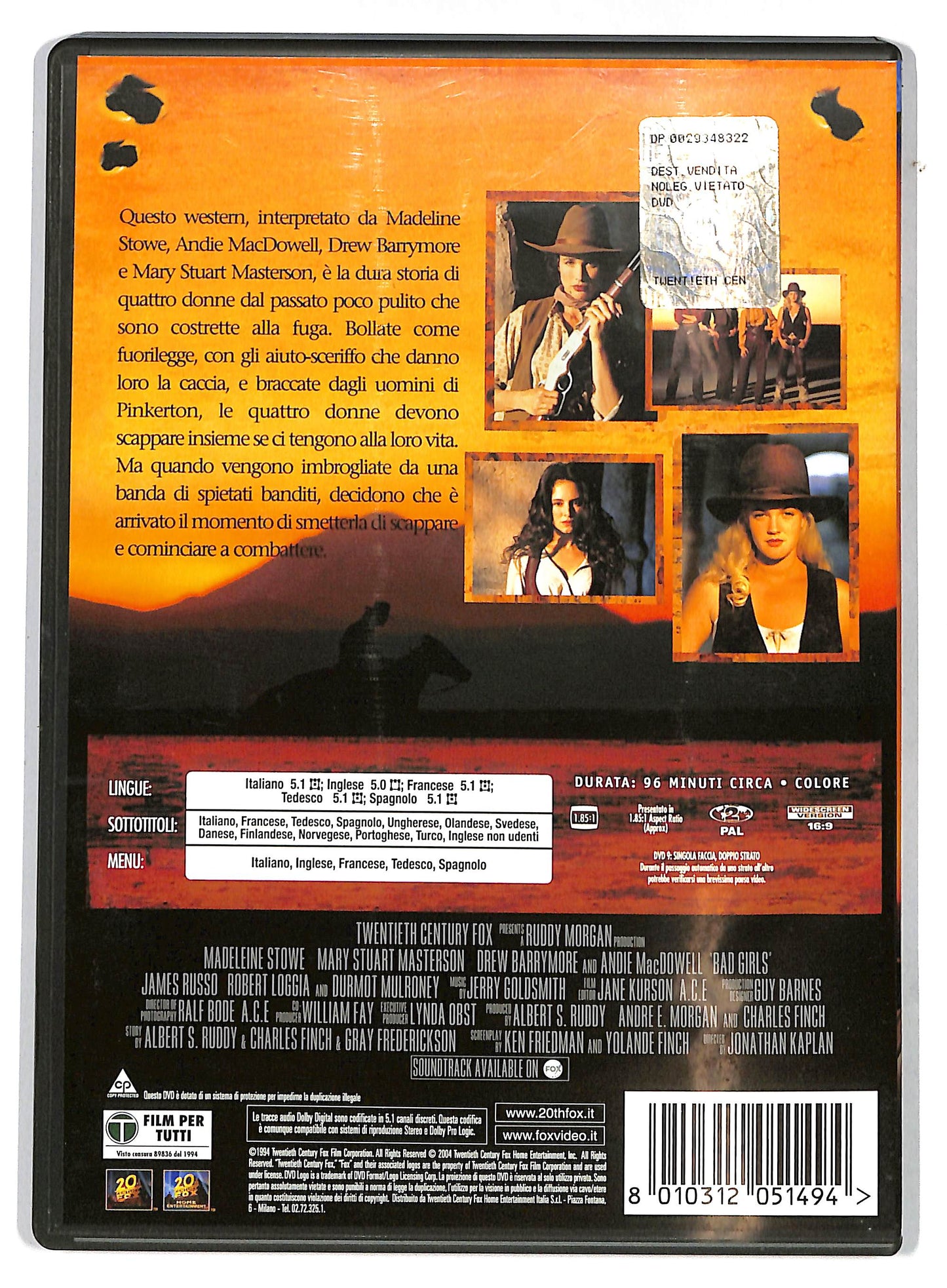 EBOND Bad Girls DVD DB666962