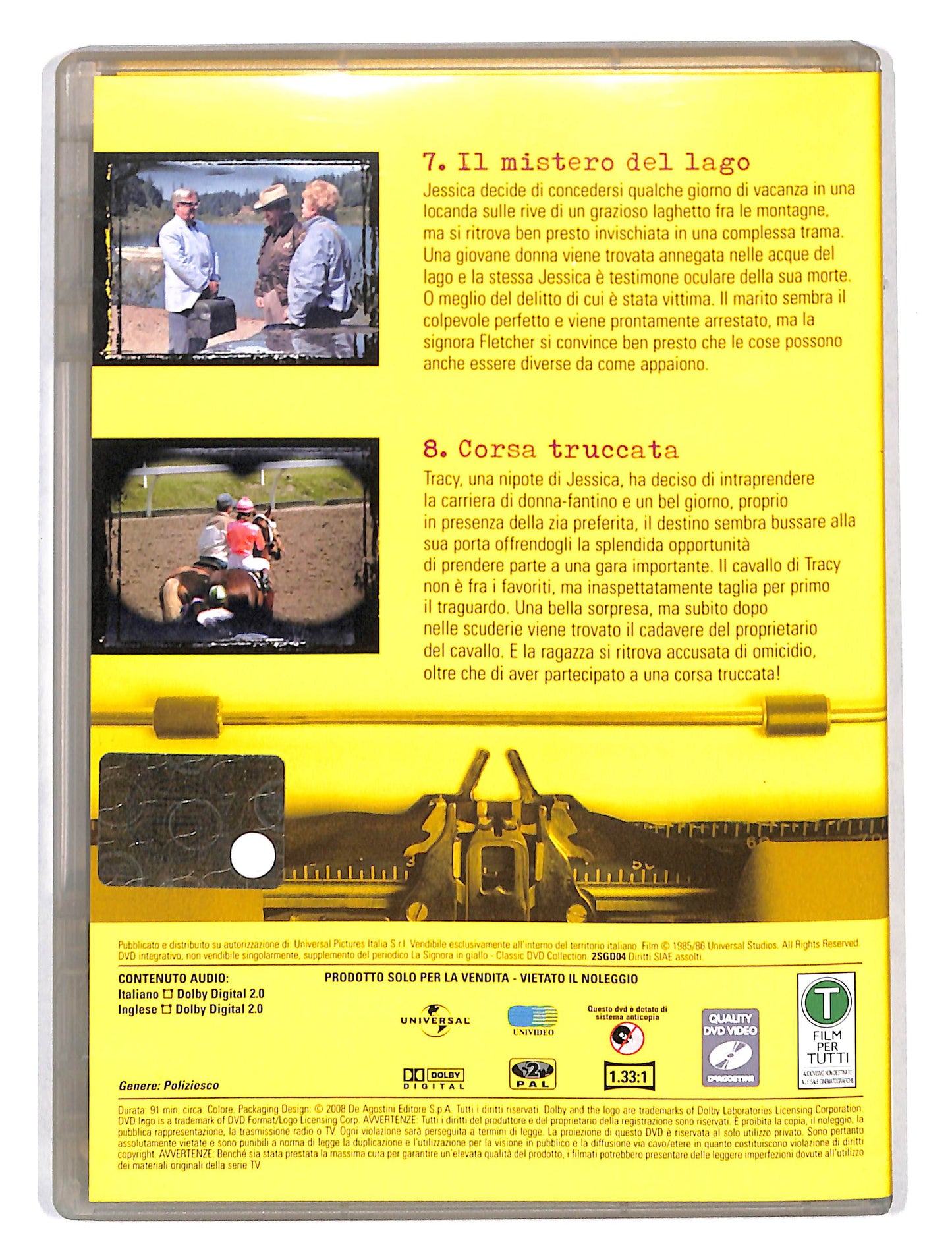 EBOND La signora in giallo stagione 2 episodi 7-8 EDITORIALE DVD DB667115