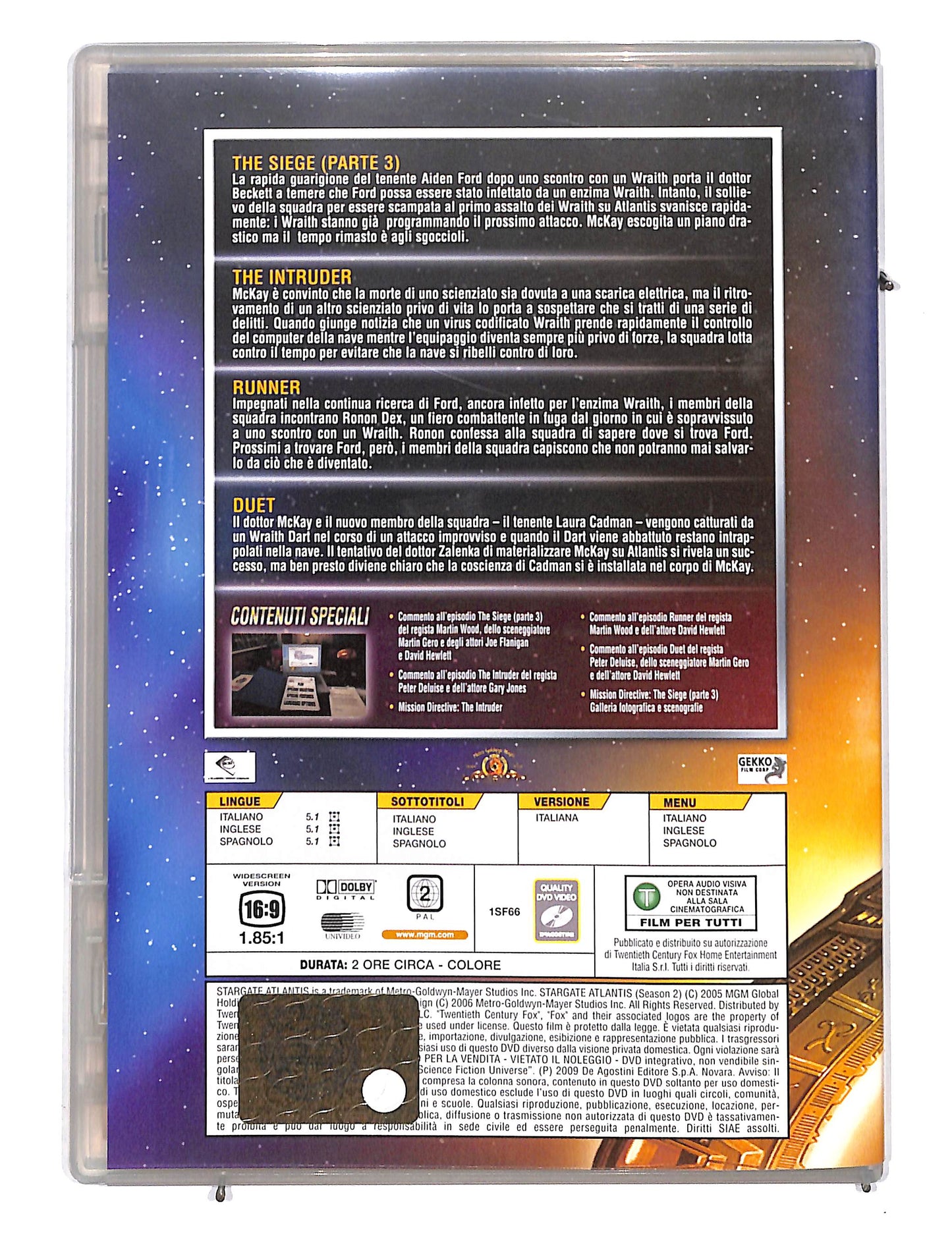 EBOND Stargate dvd Odissey Atlantis file 21-24 EDITORIALE DVD DB667125