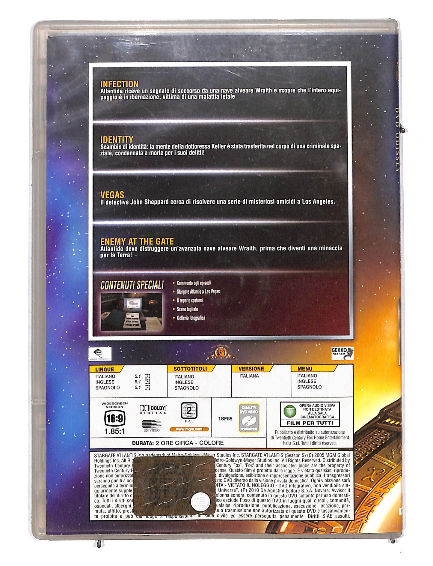 EBOND Stargate dvd Odissey Atlantis file 97-100 EDITORIALE DVD DB667127