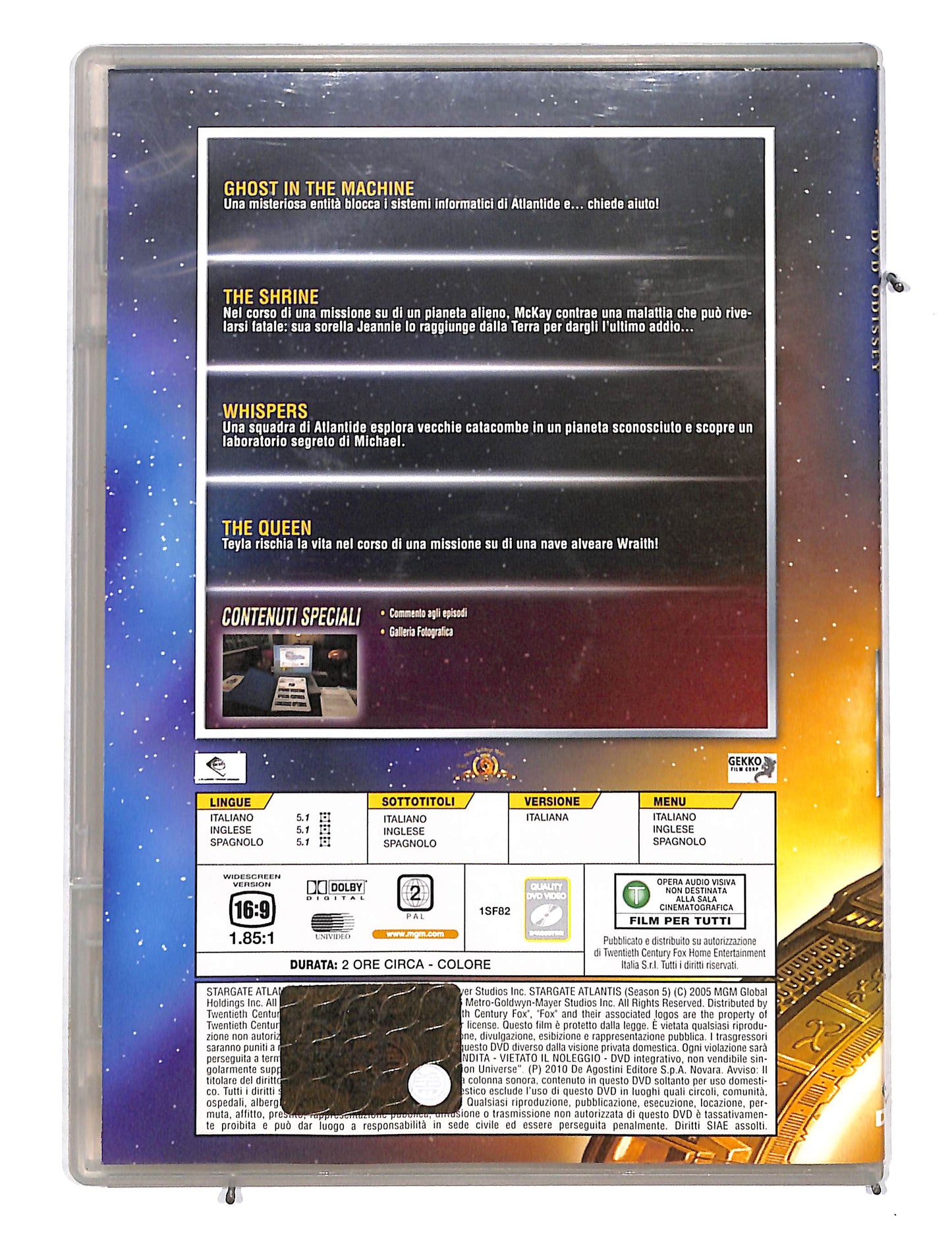 EBOND Stargate dvd Odissey Atlantis file 85-88 EDITORIALE DVD DB667130