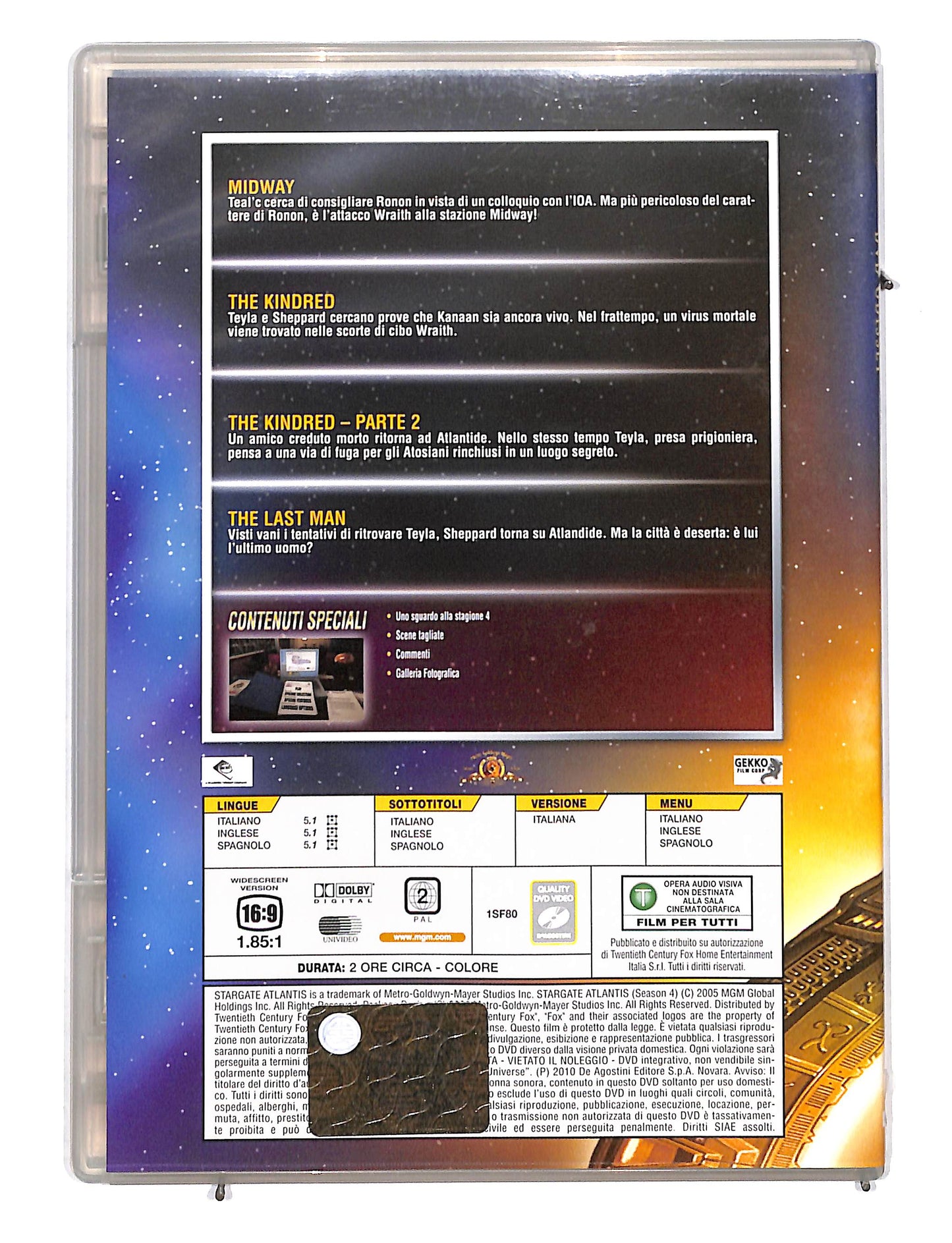 EBOND Stargate dvd Odissey Atlantis file 77-80 EDITORIALE DVD DB667132