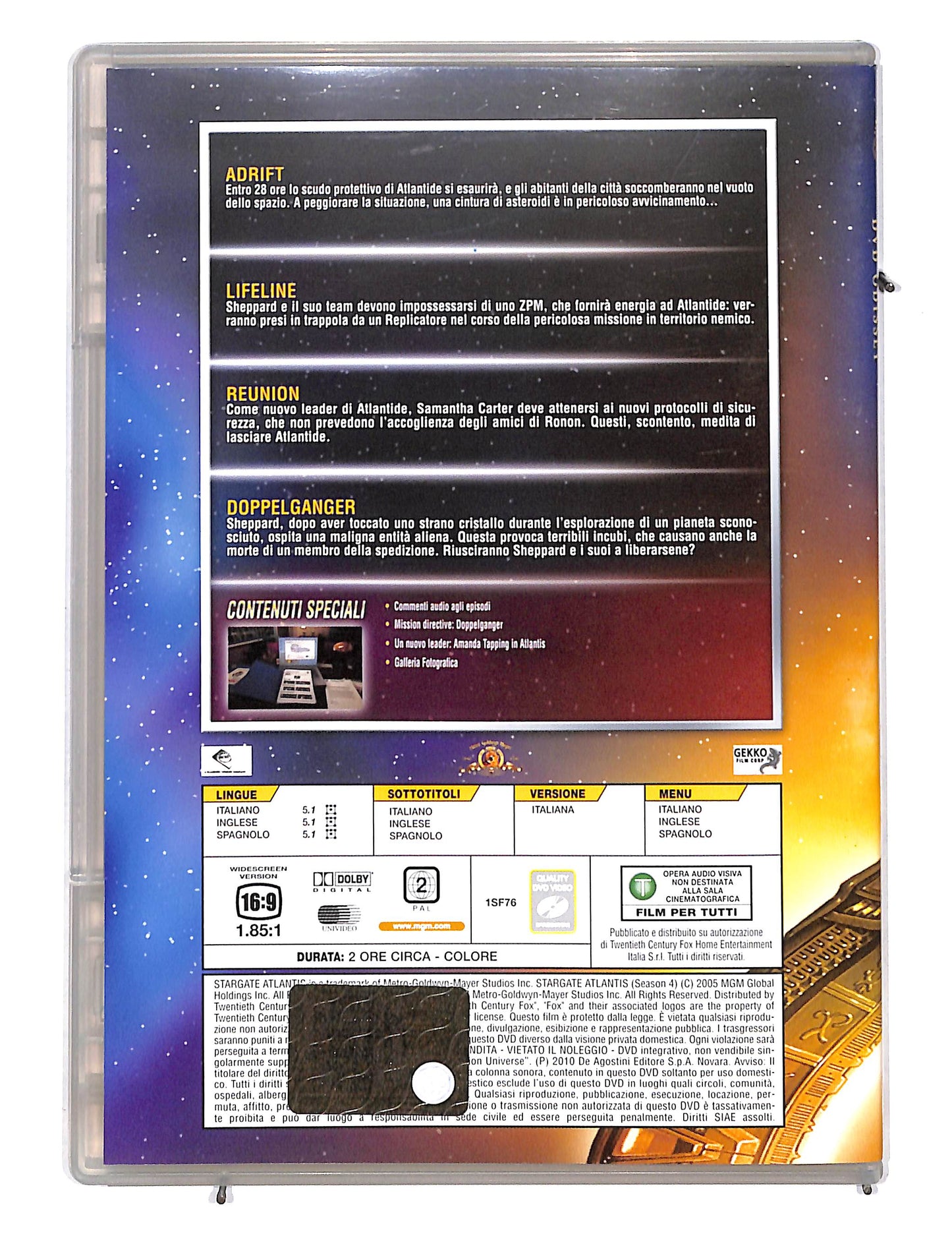 EBOND Stargate dvd Odissey Atlantis file 61-64 EDITORIALE DVD DB667136