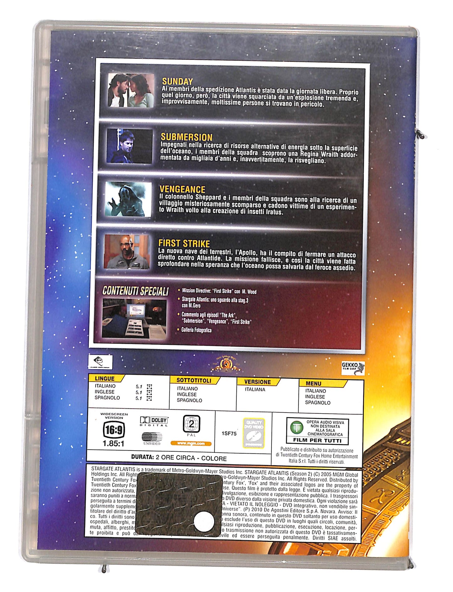 EBOND Stargate dvd Odissey Atlantis file 57-60 EDITORIALE DVD DB667137