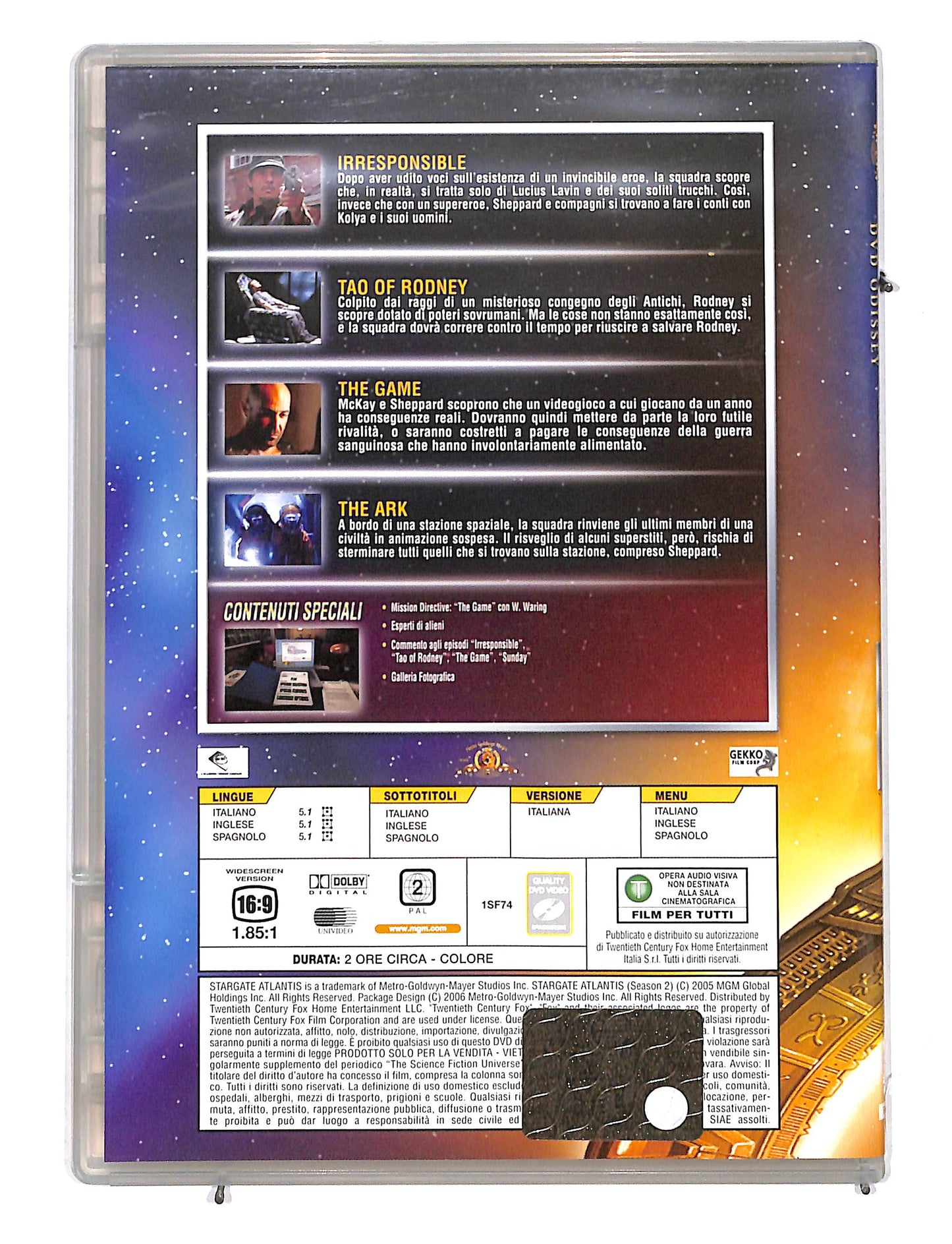 EBOND Stargate dvd Odissey Atlantis File 53-56 EDITORIALE DVD DB667138