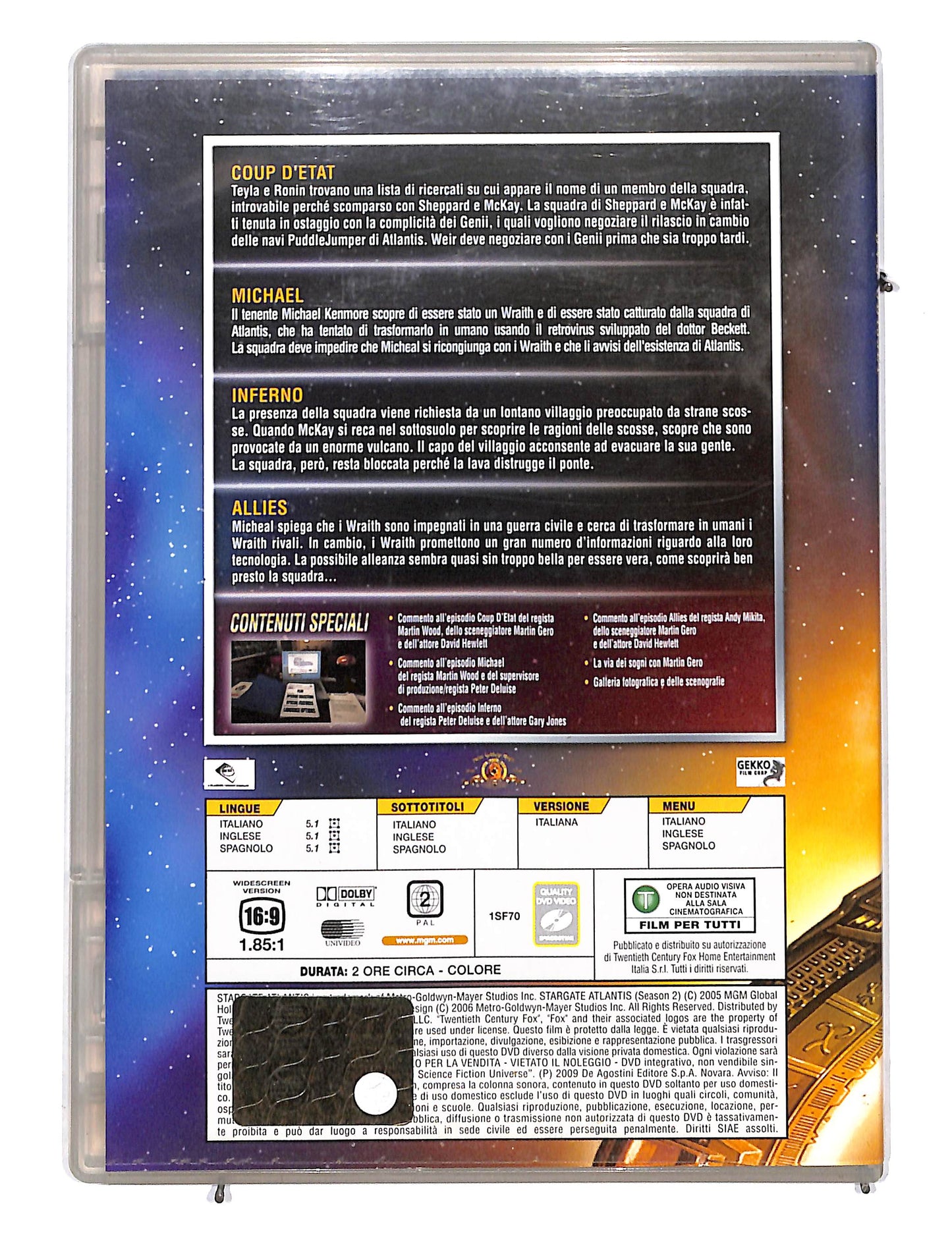 EBOND Stargate dvd Odissey Atlantis file 37-40 EDITORIALE DVD DB667142