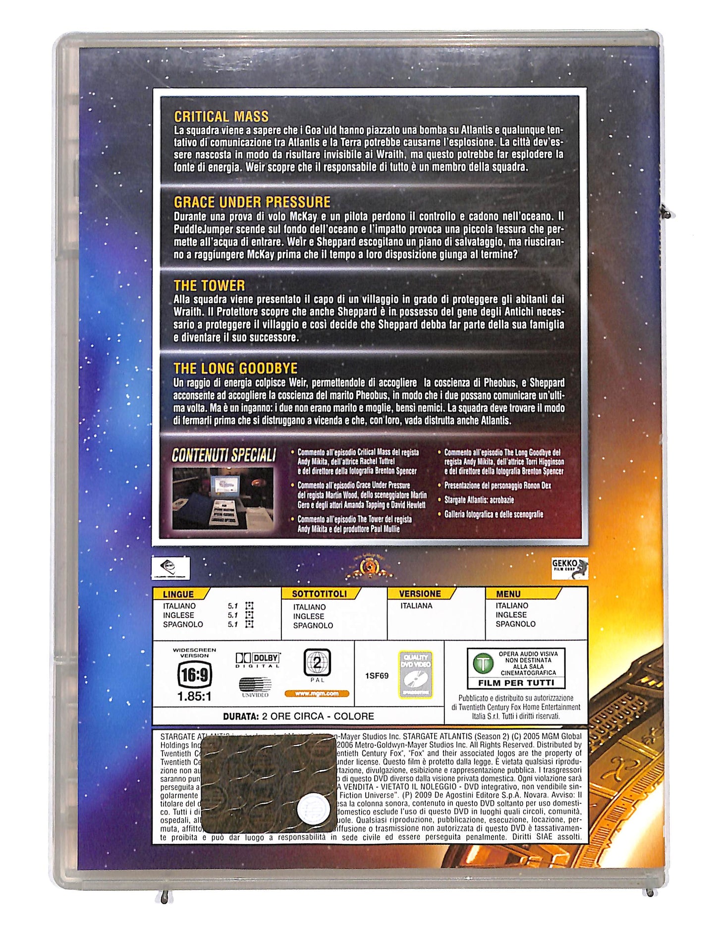 EBOND Stargate dvd Odissey Atlantis file 33-36 EDITORIALE DVD DB667143