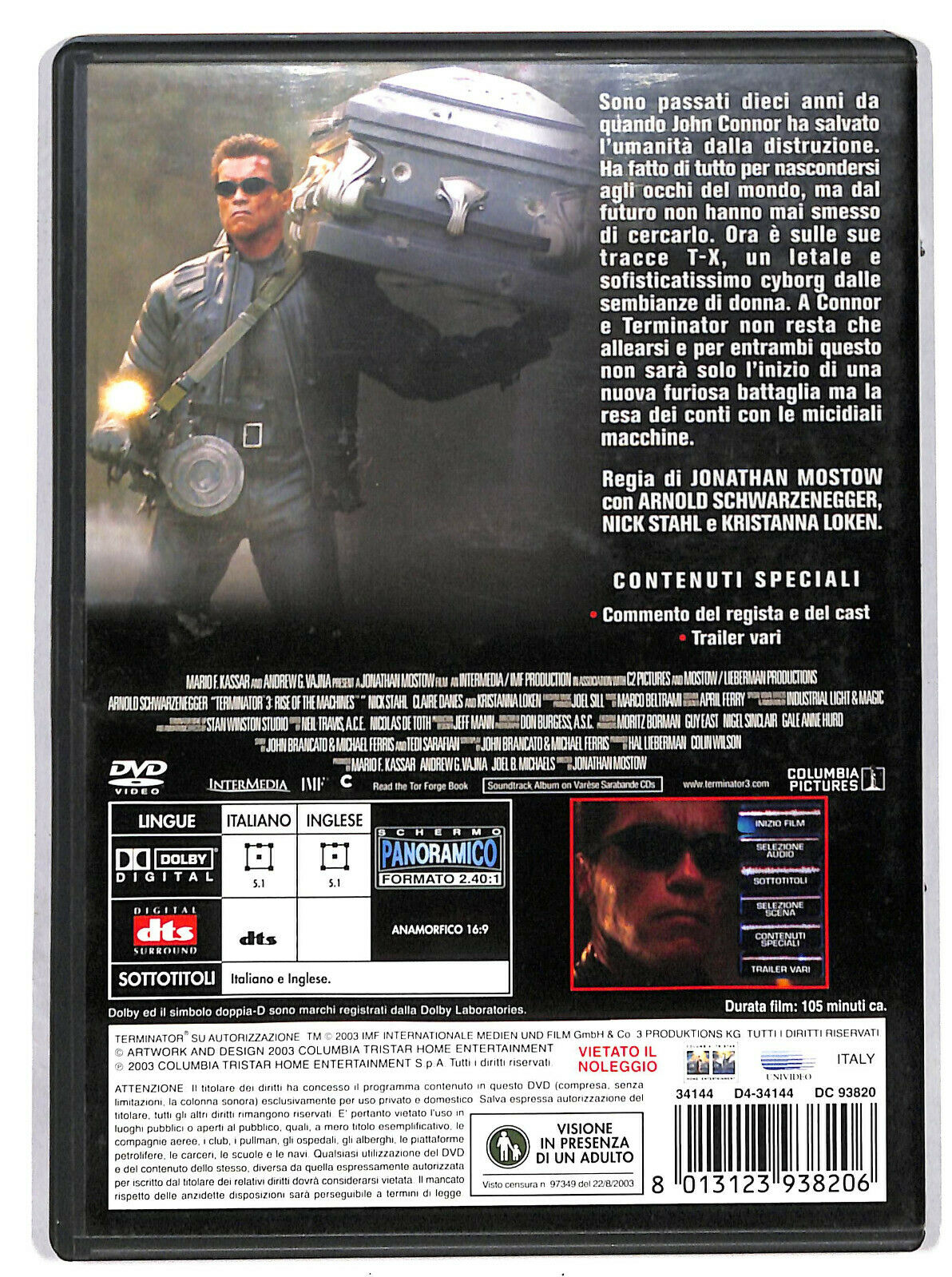 EBOND Terminator 3 - Le Macchine Ribelli DVD DB667220