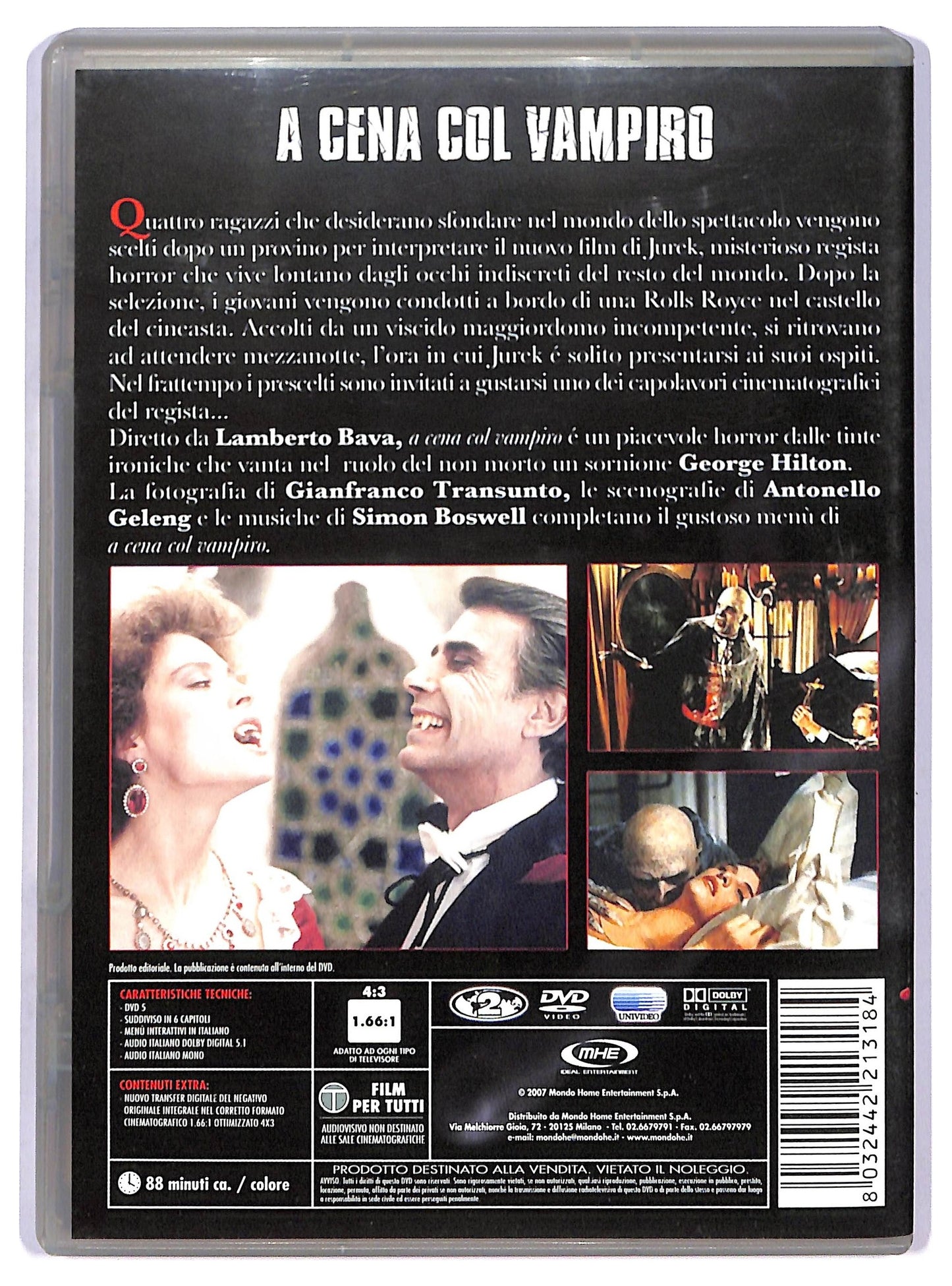 EBOND A Cena Col Vampiro DVD DB667638