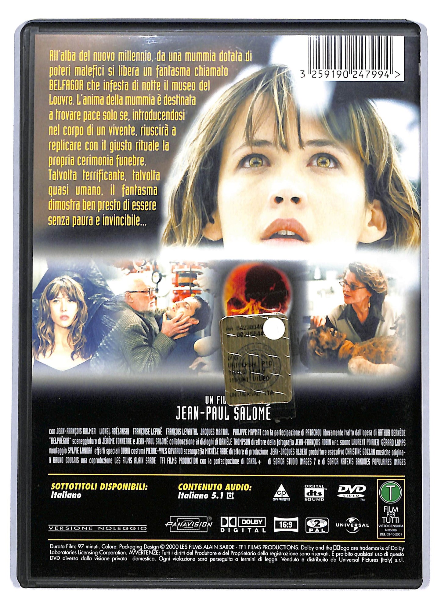 EBOND Belfagor - Il fantasma del Louvre NOLEGGIO DVD DB668445