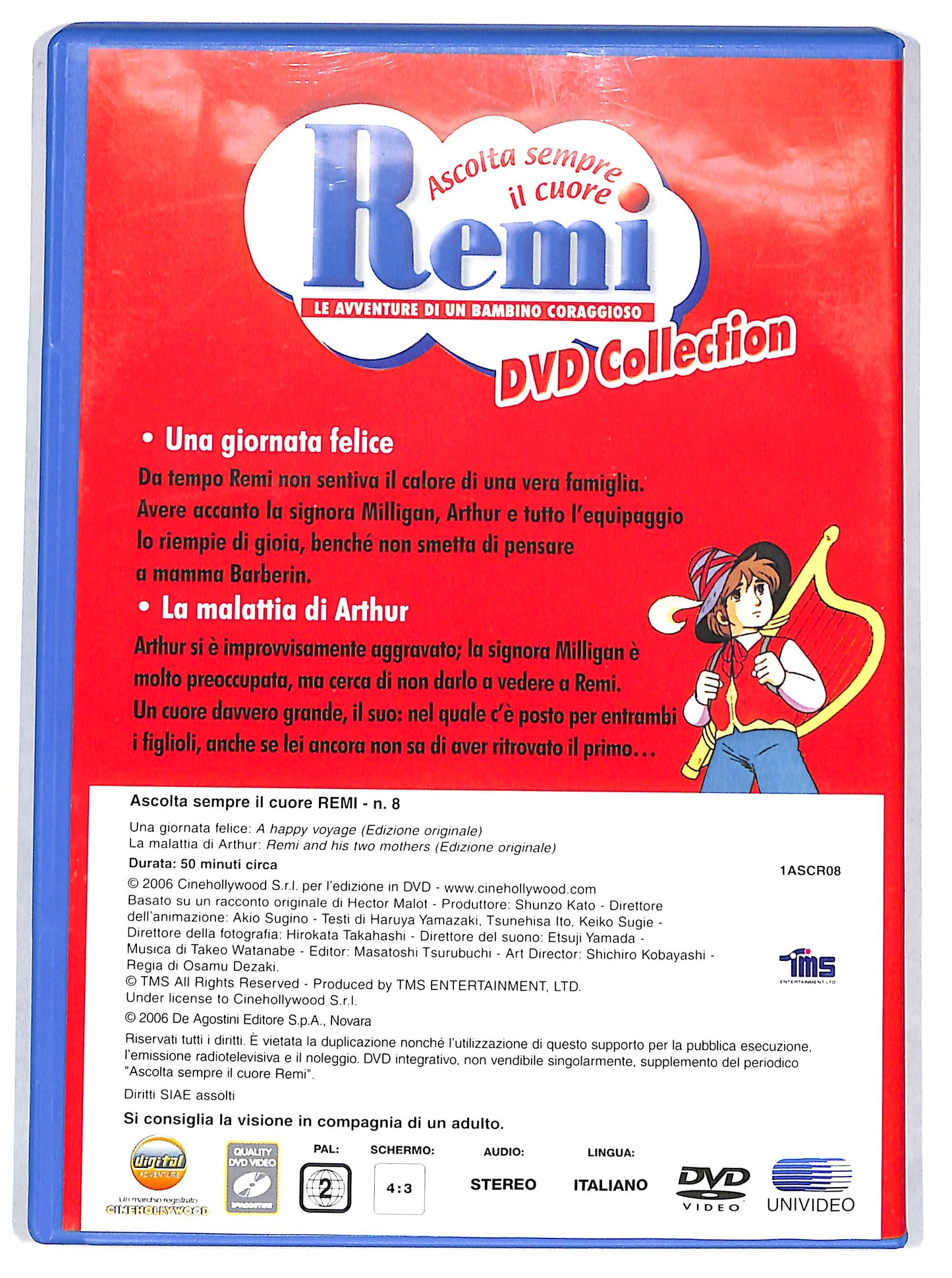 EBOND Ascolta sempre il Cuore - Remi Vol 8 EDITORIALE DVD DB668611